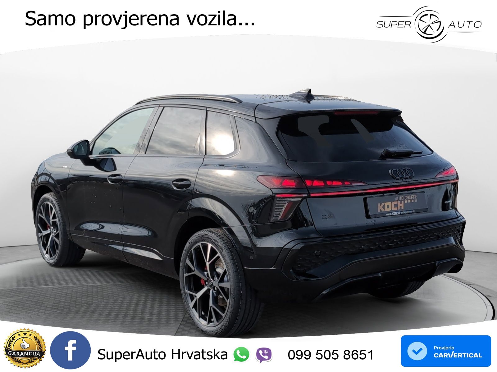 Audi Q3 2.0 TFSI (265 KS) quattro S tronic LED+GR SJED+ACC