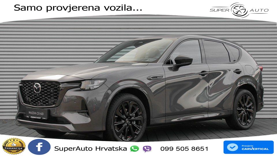 Mazda CX-60 3.3 e-Skyactiv D (254 KS) AWD Automatic MATRIX+GR SJED+KAM