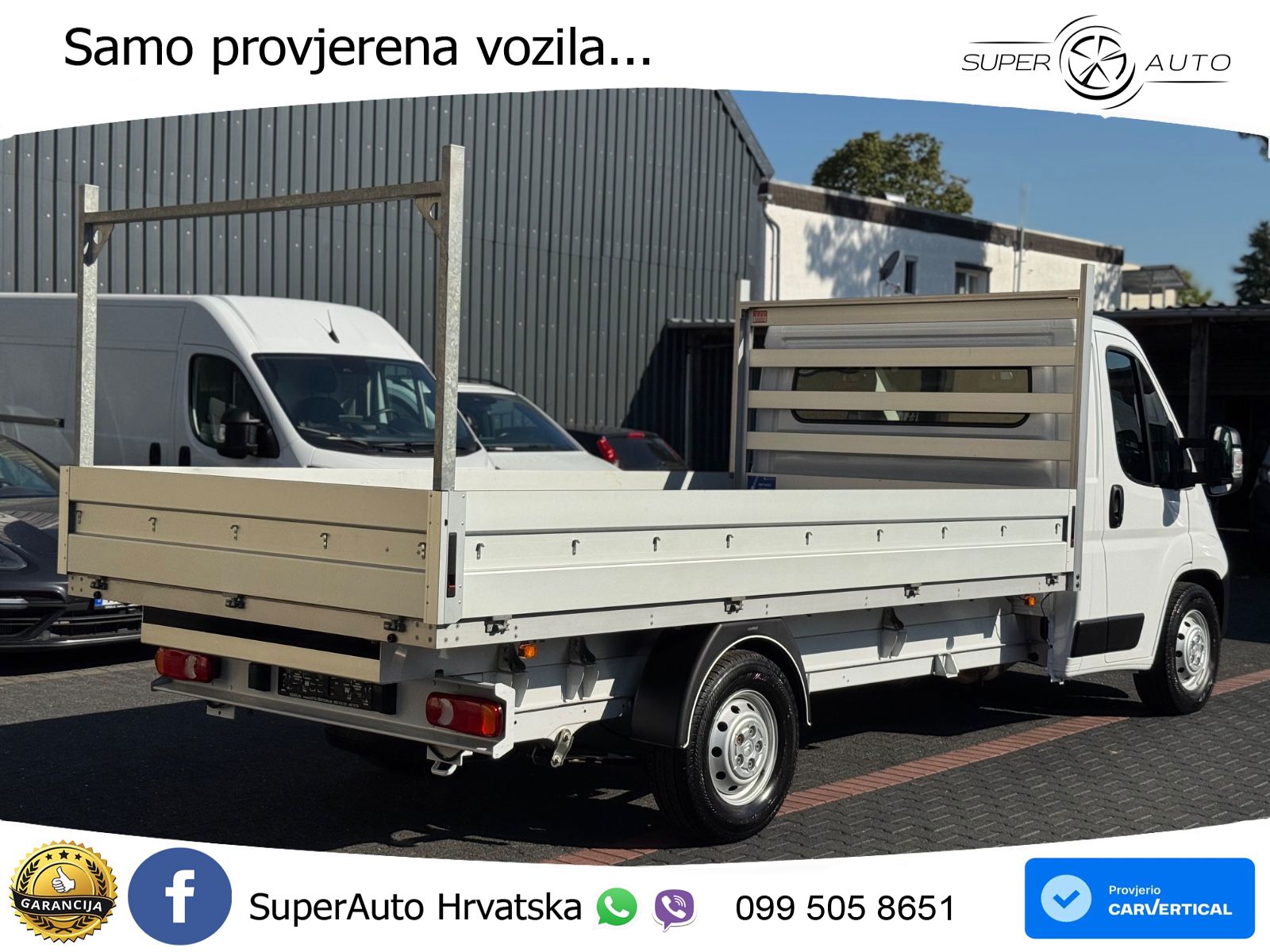 Citroën Jumper Pritsche 35 L4 165 *Klima*Tempomat*Holz 165 KS