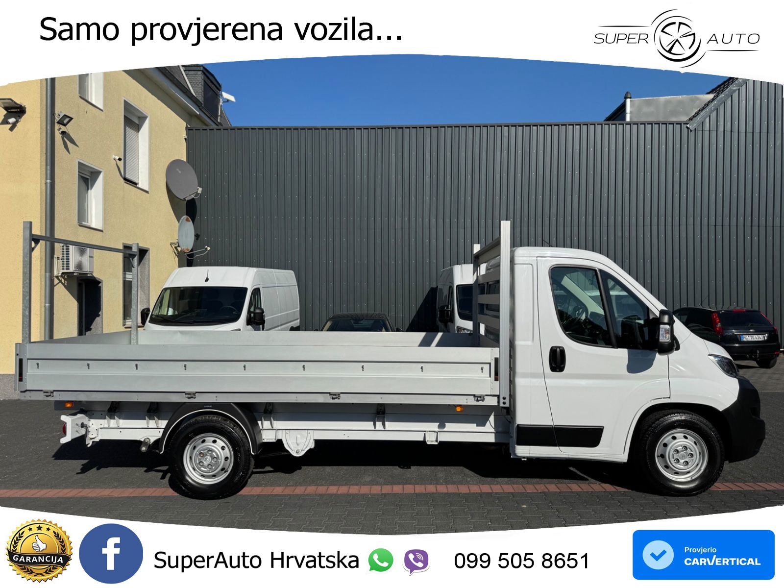 Citroën Jumper Pritsche 35 L4 165 *Klima*Tempomat*Holz 165 KS