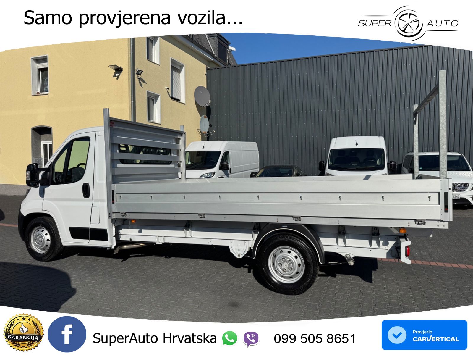 Citroën Jumper Pritsche 35 L4 165 *Klima*Tempomat*Holz 165 KS