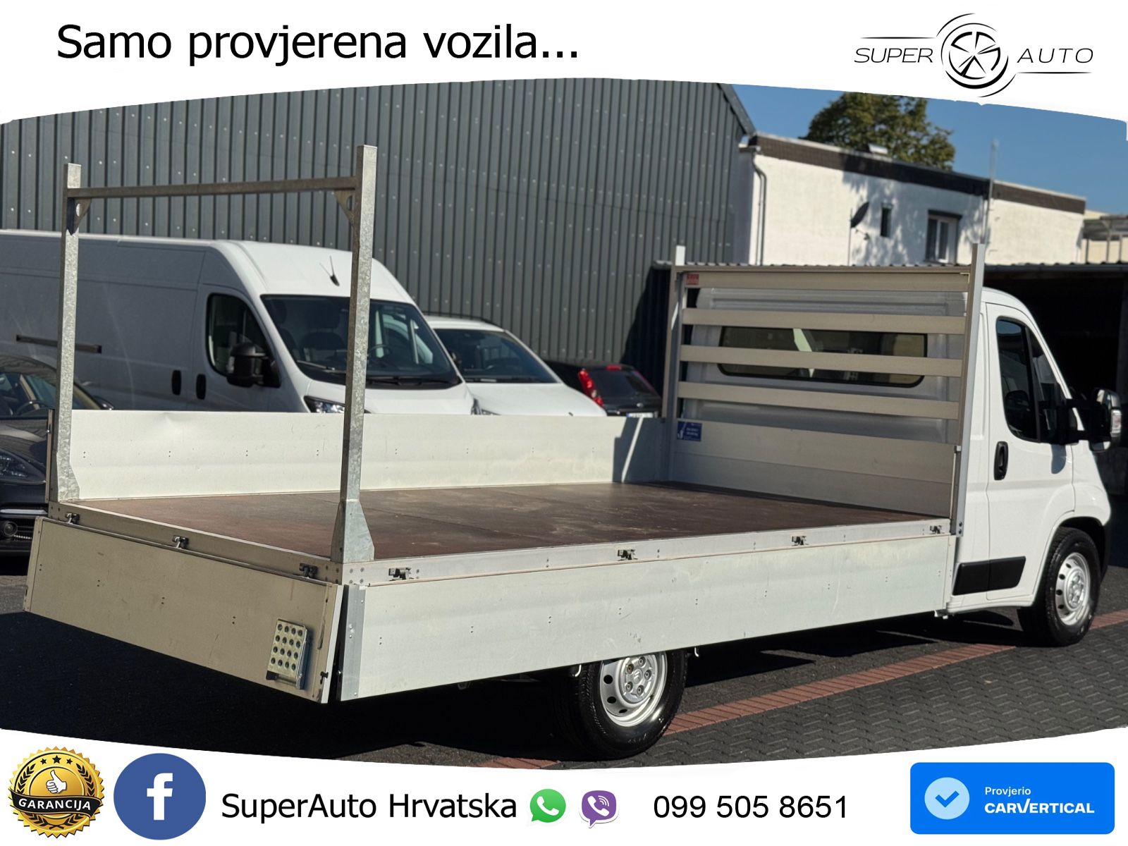 Citroën Jumper Pritsche 35 L4 165 *Klima*Tempomat*Holz 165 KS