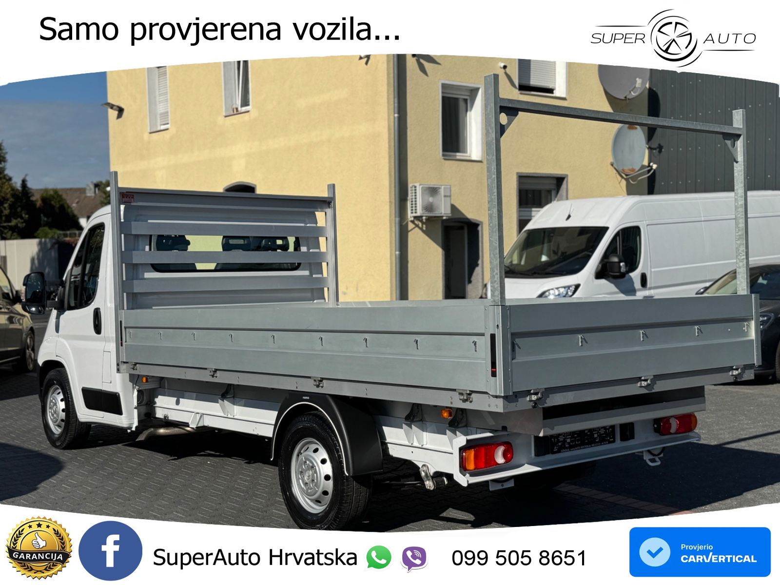 Citroën Jumper Pritsche 35 L4 165 *Klima*Tempomat*Holz 165 KS