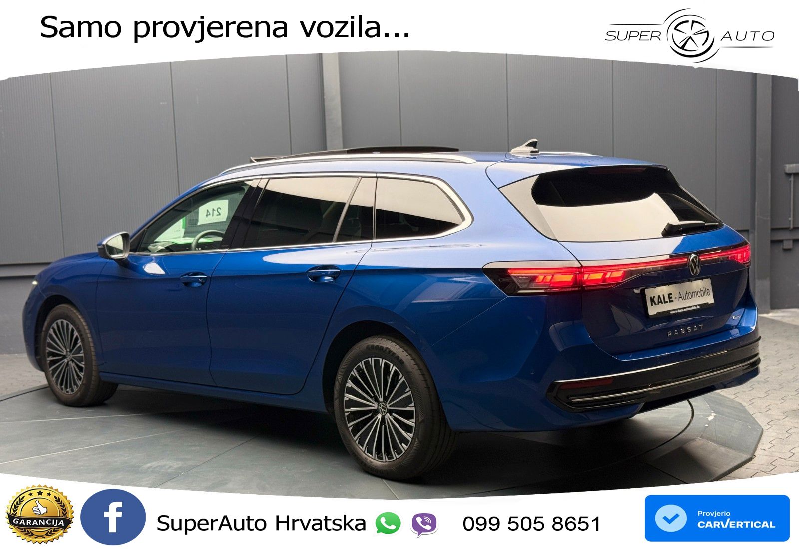 Volkswagen Passat Variant 2.0 TDI (193 KS) 4MOTION DSG Elegance LED+GR SJED+ACC