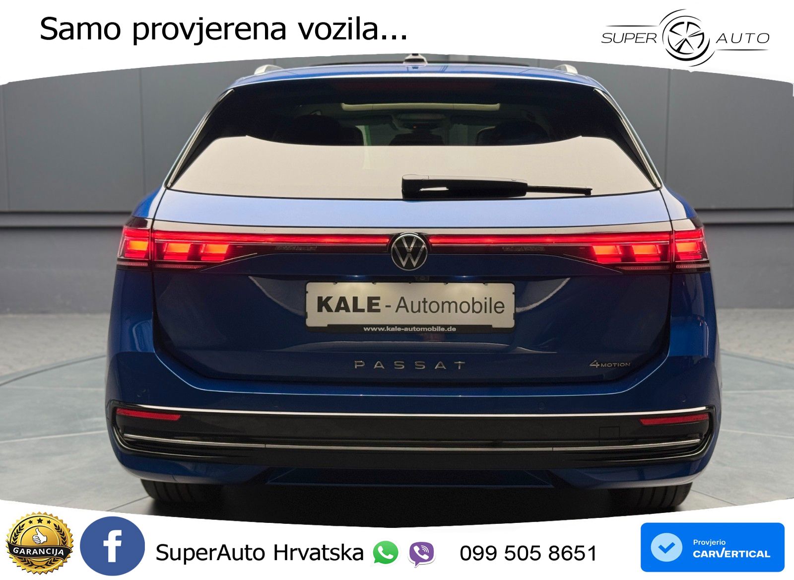 Volkswagen Passat Variant 2.0 TDI (193 KS) 4MOTION DSG Elegance LED+GR SJED+ACC