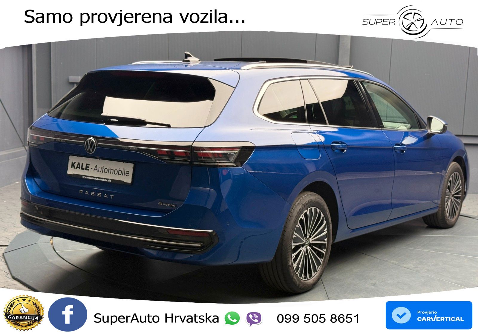 Volkswagen Passat Variant 2.0 TDI (193 KS) 4MOTION DSG Elegance LED+GR SJED+ACC