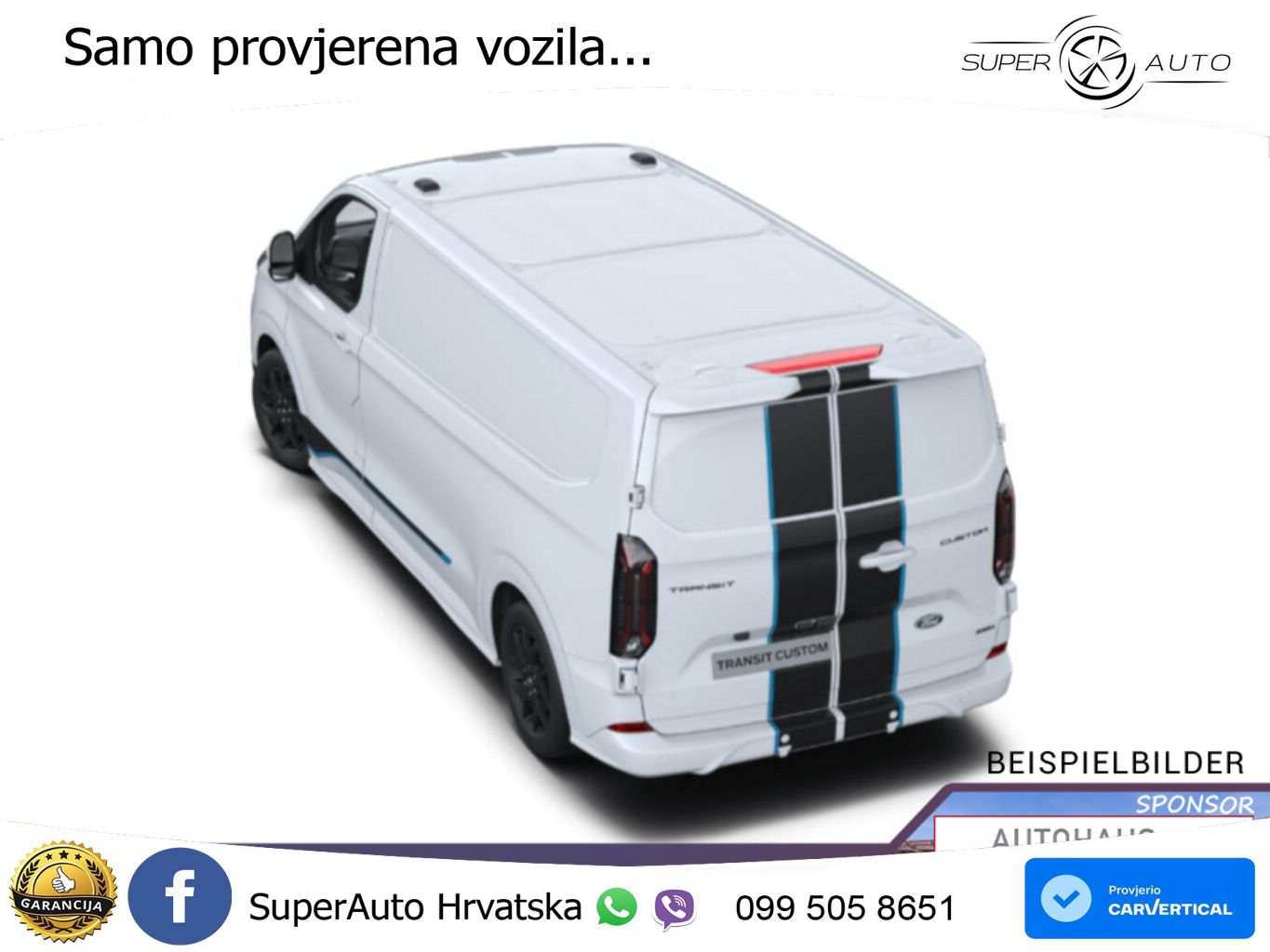 Ford Transit Custom Aut Sport L2 LED SHZ UVP-36%* 170 KS