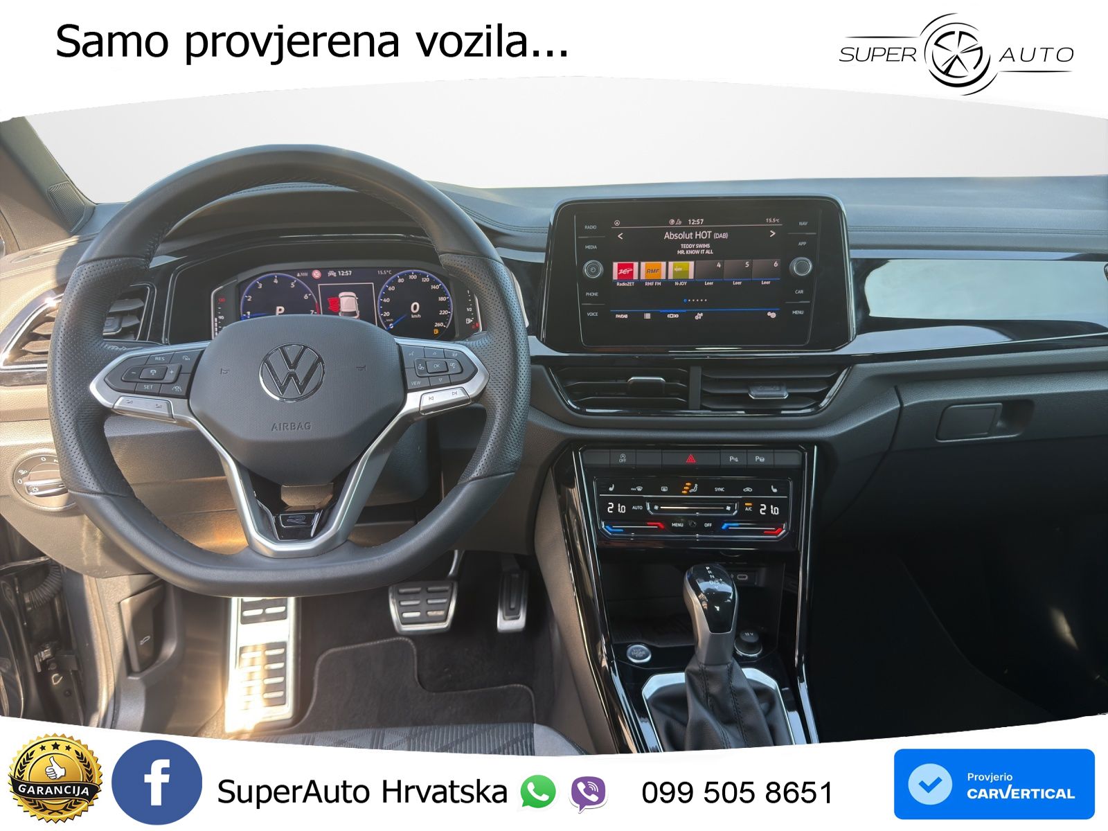 Volkswagen T-Roc 1.5 TSI (150 KS) DSG LED+GR SJED+ACC