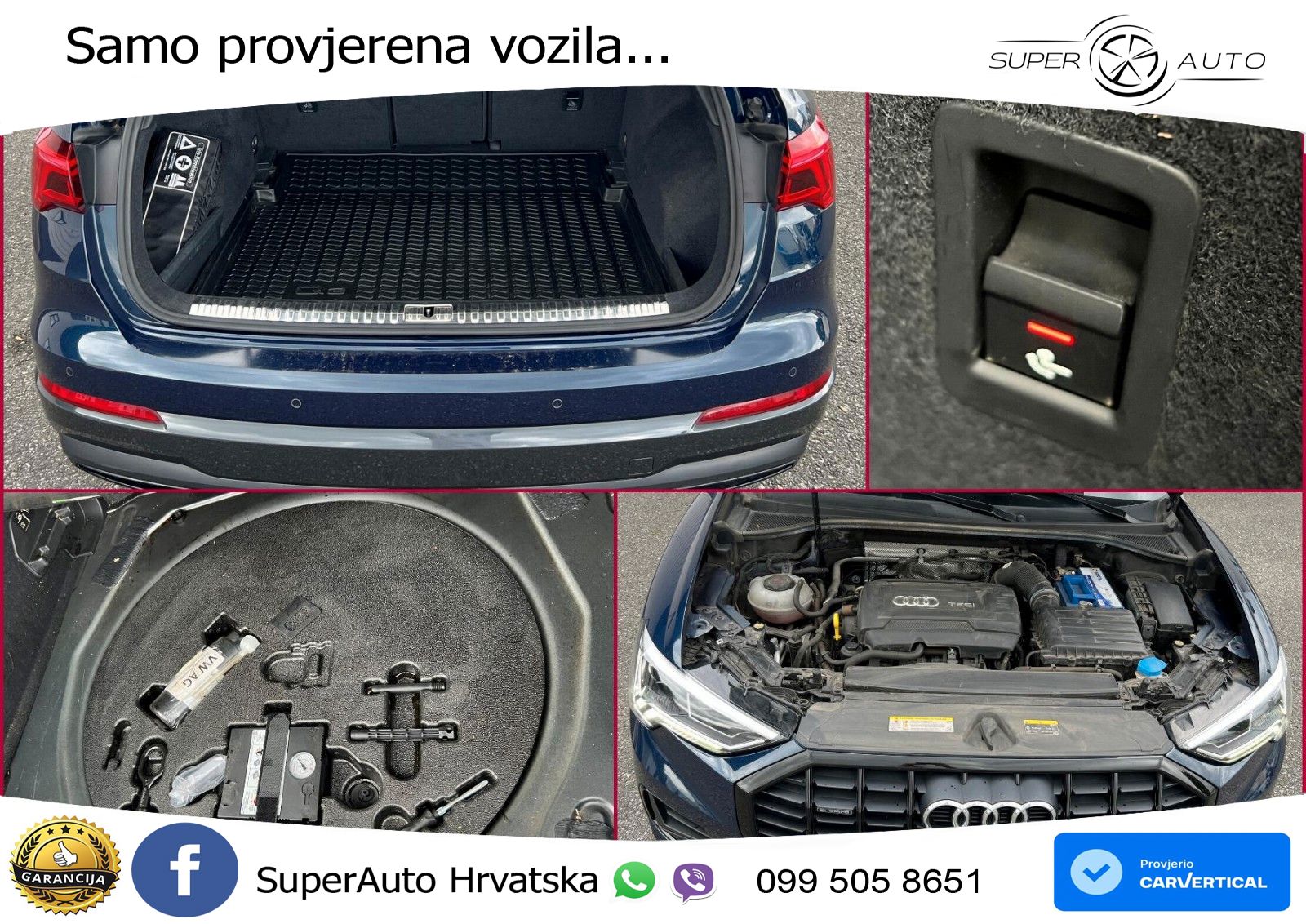 Audi Q3 40 TFSI (190 KS) quattro S tronic advanced LED+GR SJED+ACC