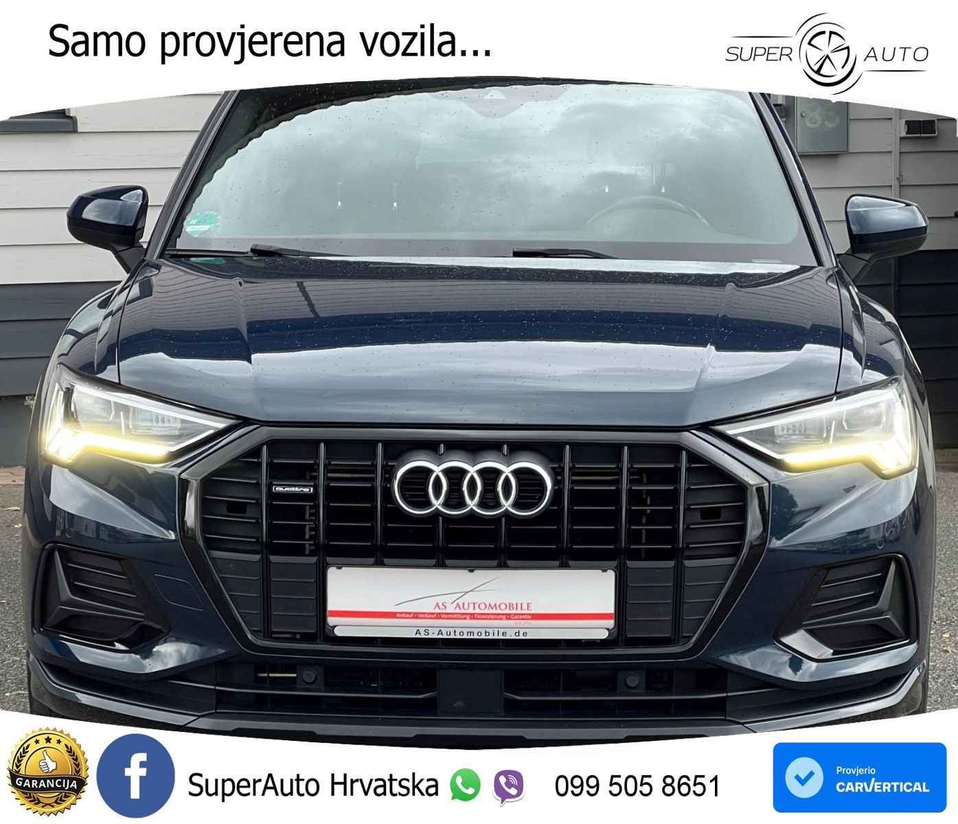 Audi Q3 40 TFSI (190 KS) quattro S tronic advanced LED+GR SJED+ACC