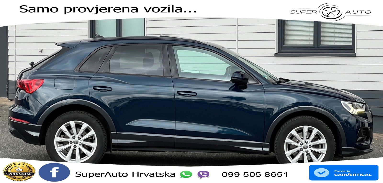 Audi Q3 40 TFSI (190 KS) quattro S tronic advanced LED+GR SJED+ACC