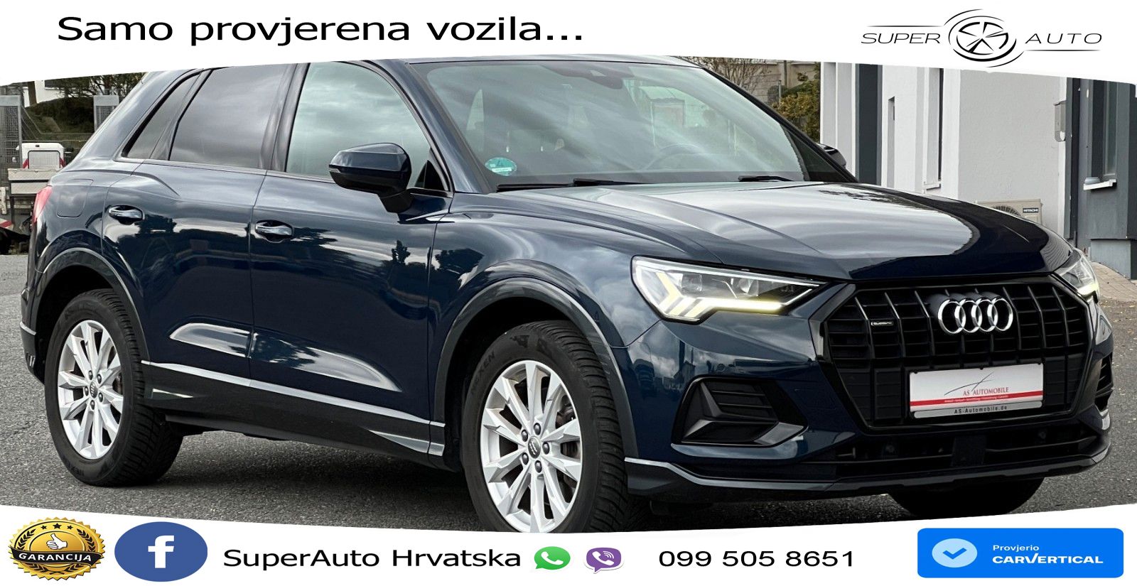 Audi Q3 40 TFSI (190 KS) quattro S tronic advanced LED+GR SJED+ACC