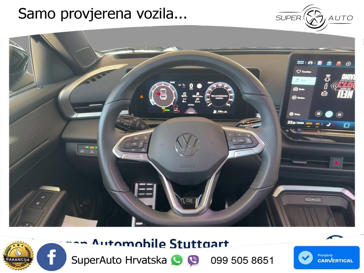 Volkswagen T-Roc 1.5 eTSI (150 KS)  DSG R-Line LED+GR SJED+ACC