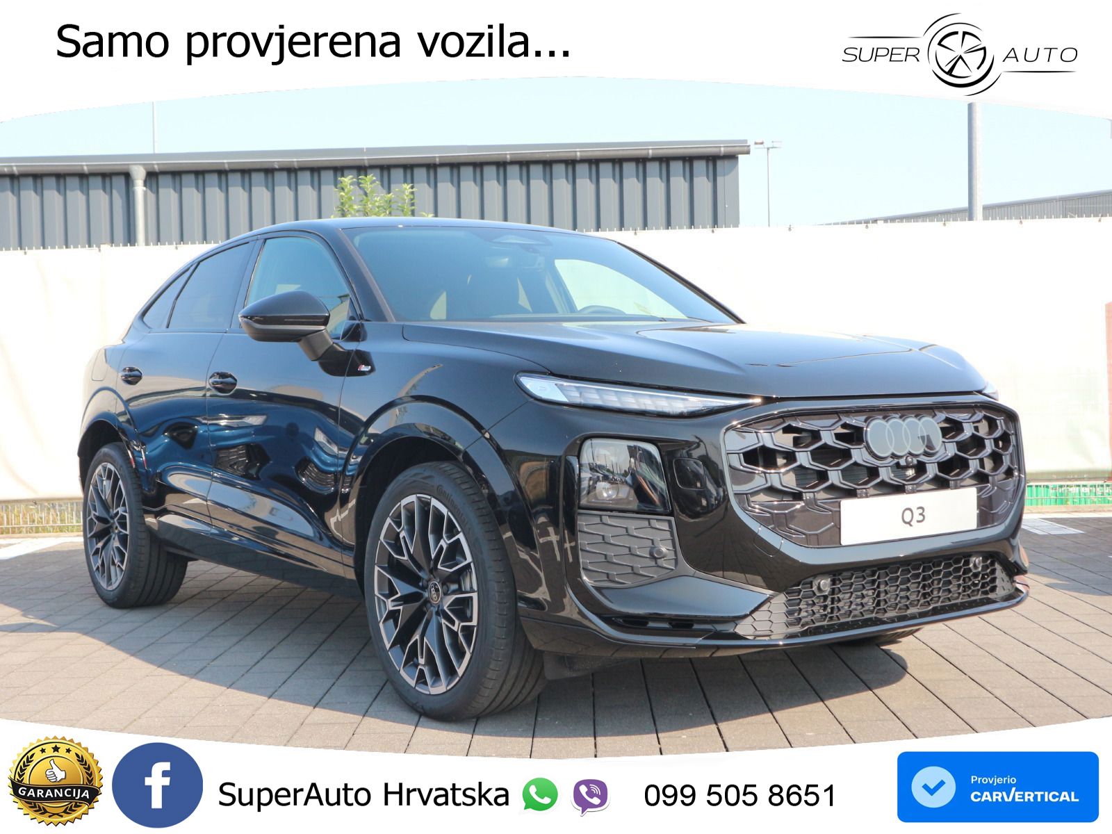 Audi Q3 Sportback 2.0 TDI (193 KS) quattro S tronic S line MATRIX+GR SJED+KAM