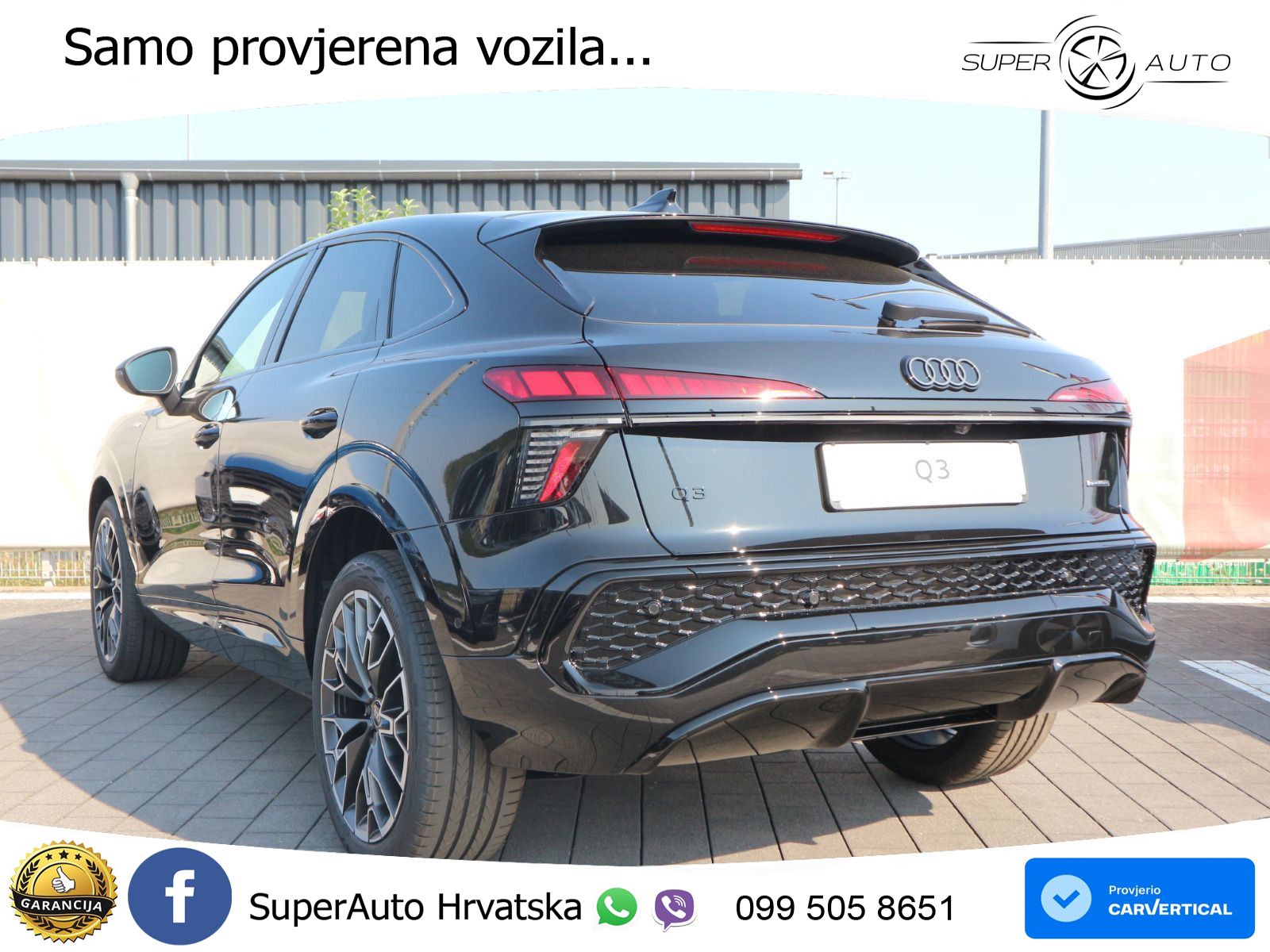 Audi Q3 Sportback 2.0 TDI (193 KS) quattro S tronic S line MATRIX+GR SJED+KAM