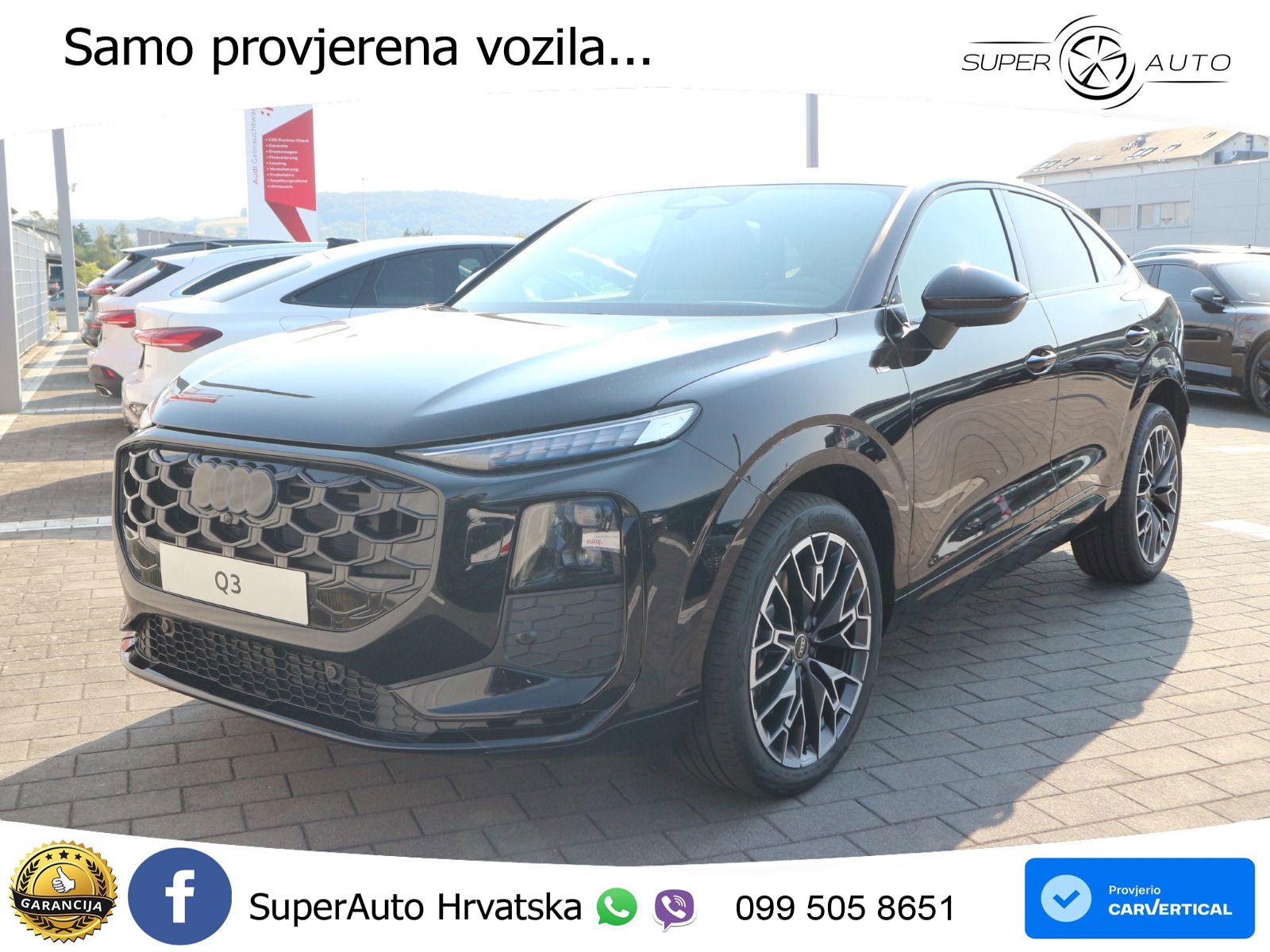 Audi Q3 Sportback 2.0 TDI (193 KS) quattro S tronic S line MATRIX+GR SJED+KAM