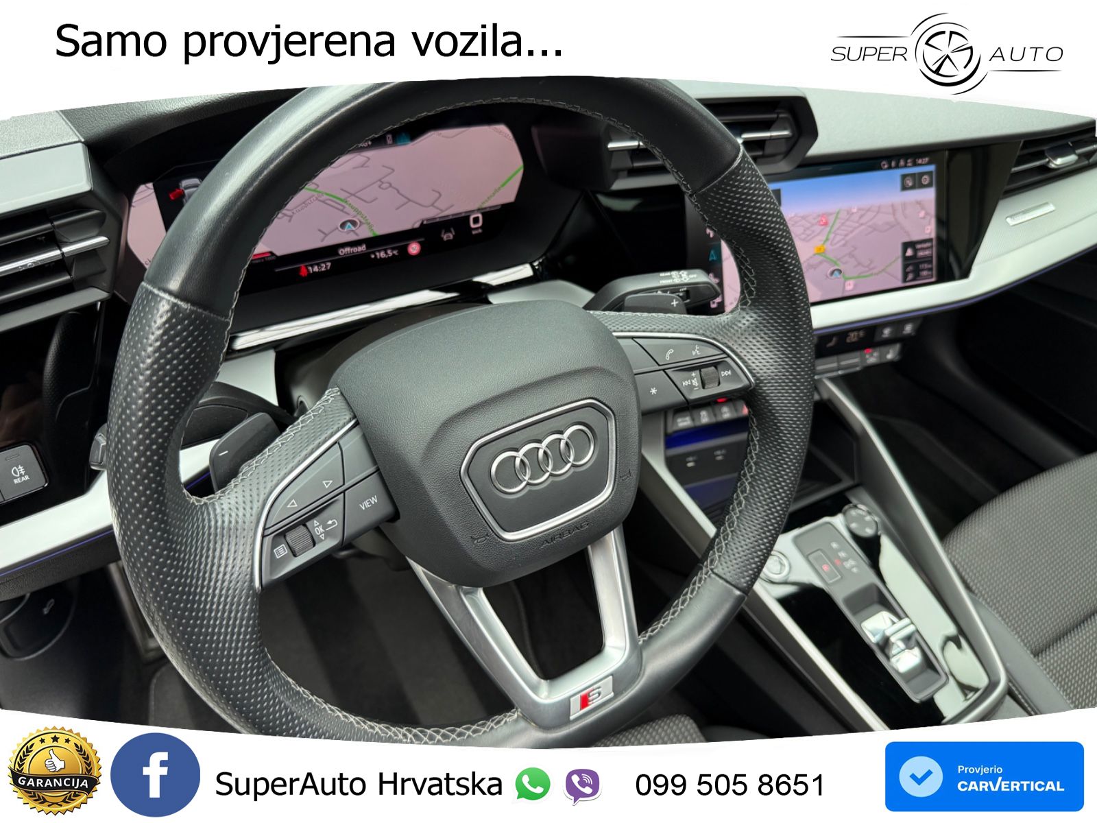 Audi A3 35 TFSI (150 KS) S tronic S line LED+GR SJED+ACC