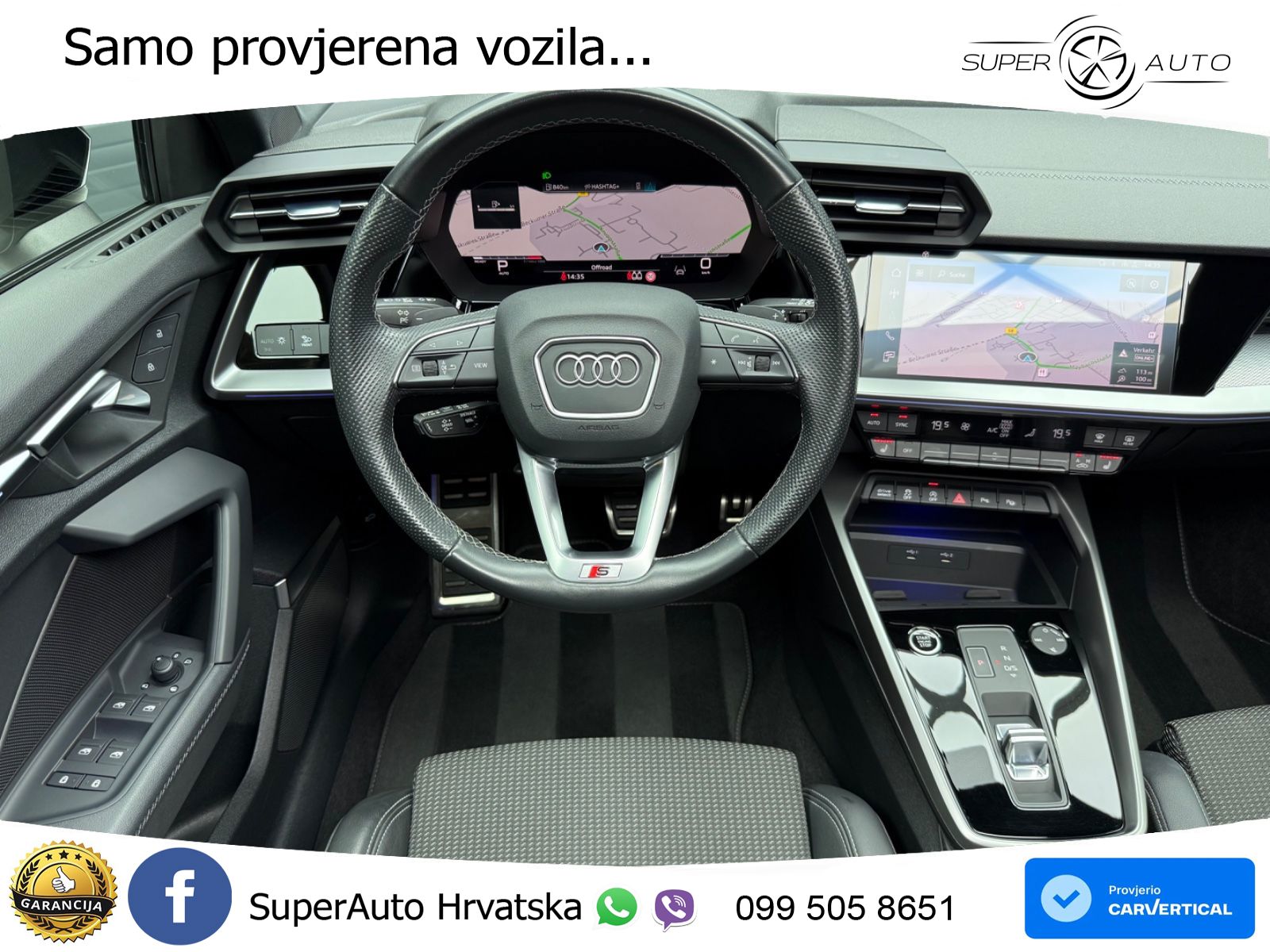 Audi A3 35 TFSI (150 KS) S tronic S line LED+GR SJED+ACC