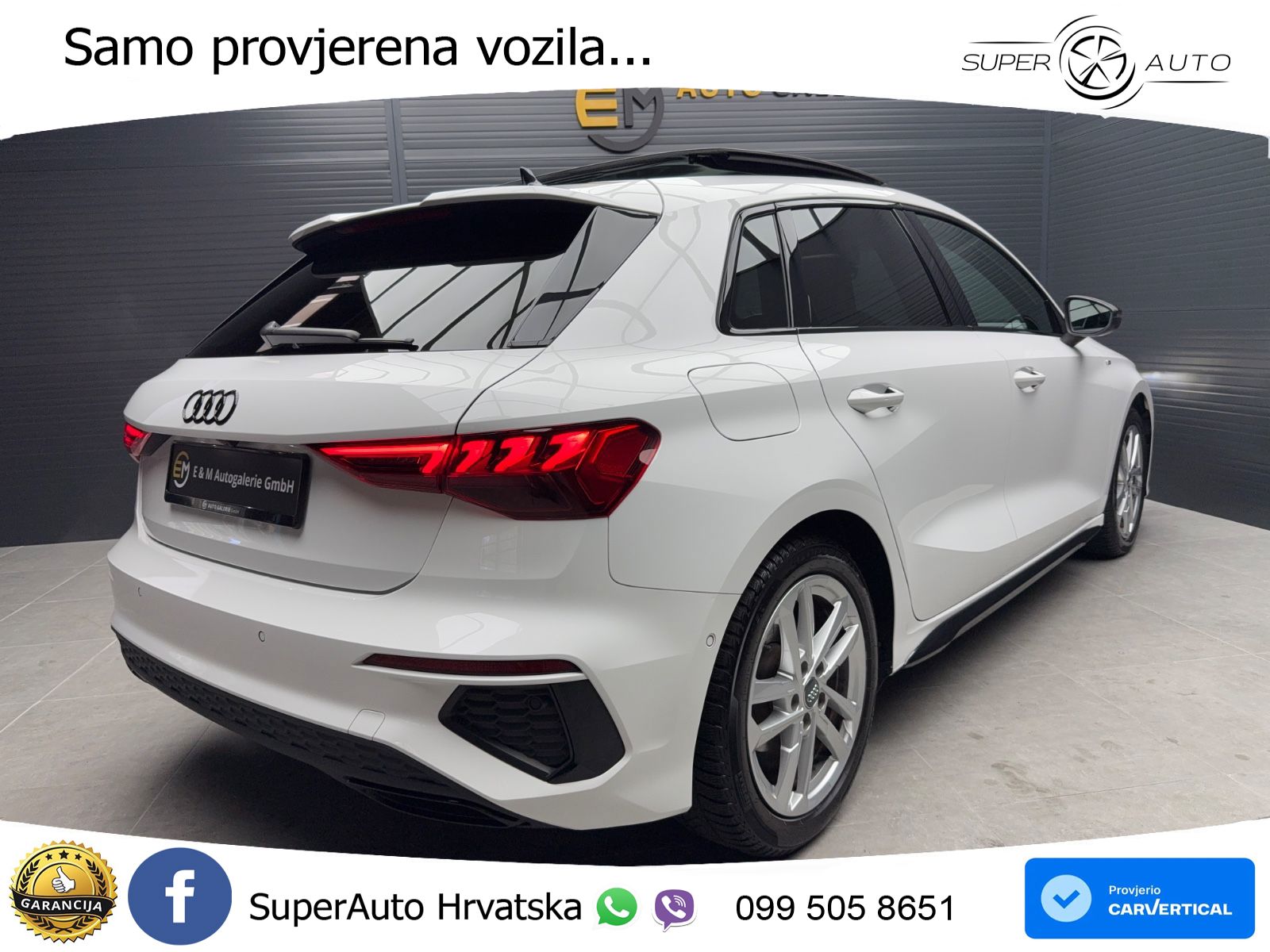 Audi A3 35 TFSI (150 KS) S tronic S line LED+GR SJED+ACC