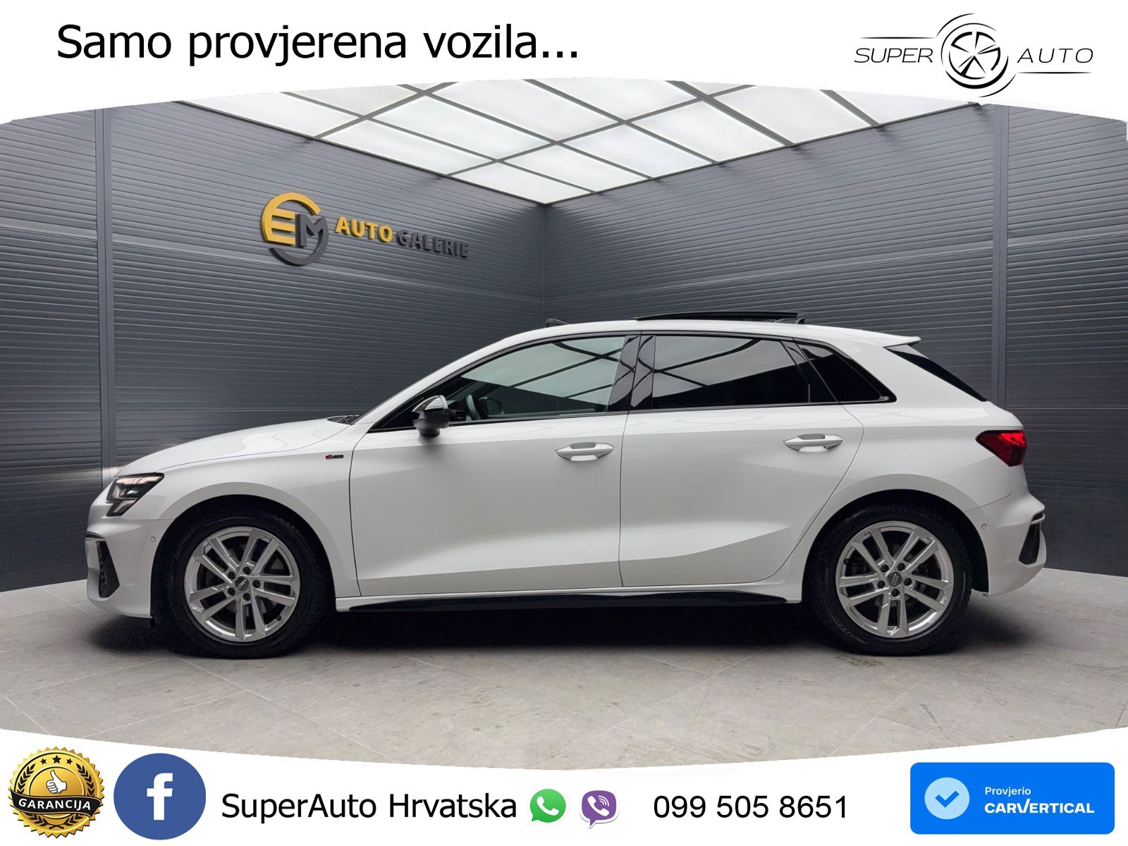 Audi A3 35 TFSI (150 KS) S tronic S line LED+GR SJED+ACC