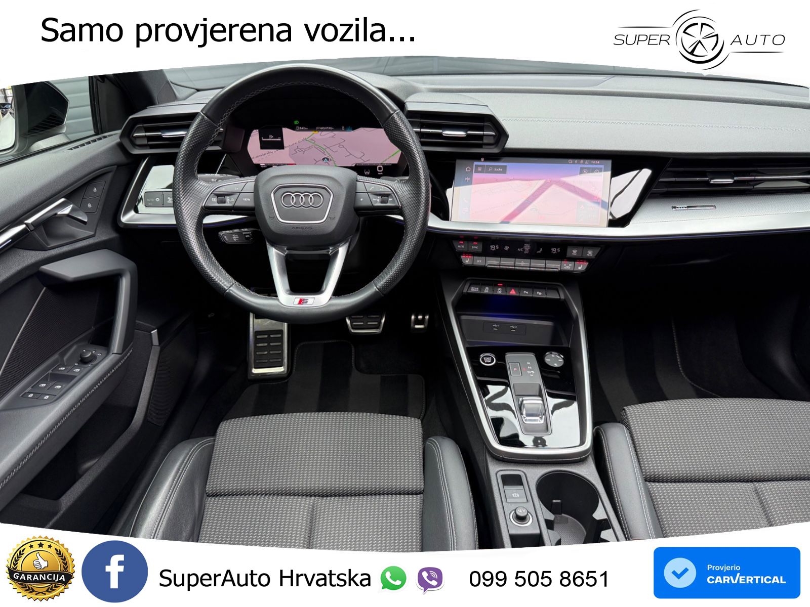 Audi A3 35 TFSI (150 KS) S tronic S line LED+GR SJED+ACC