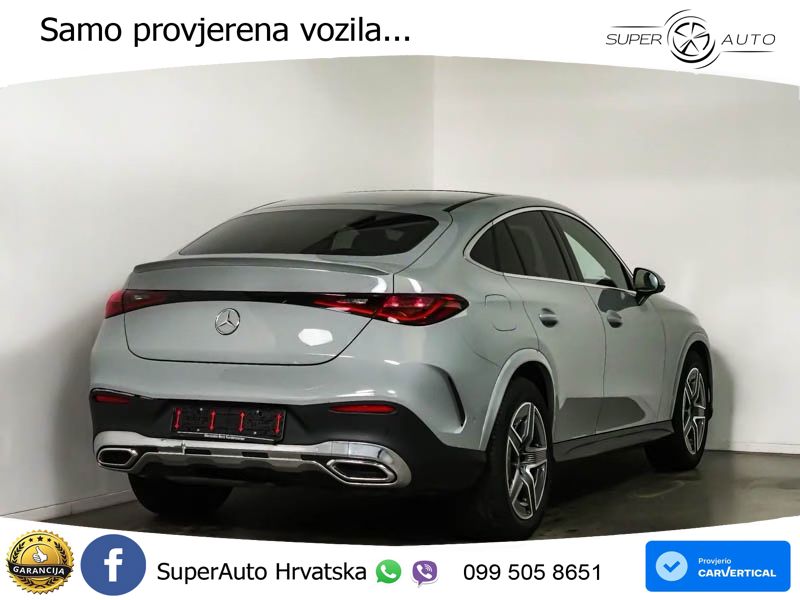 Mercedes GLC Coupe 220d (197 KS) 4MATIC 9G-TRONIC AMG ACC+GR SJED+360+PANO