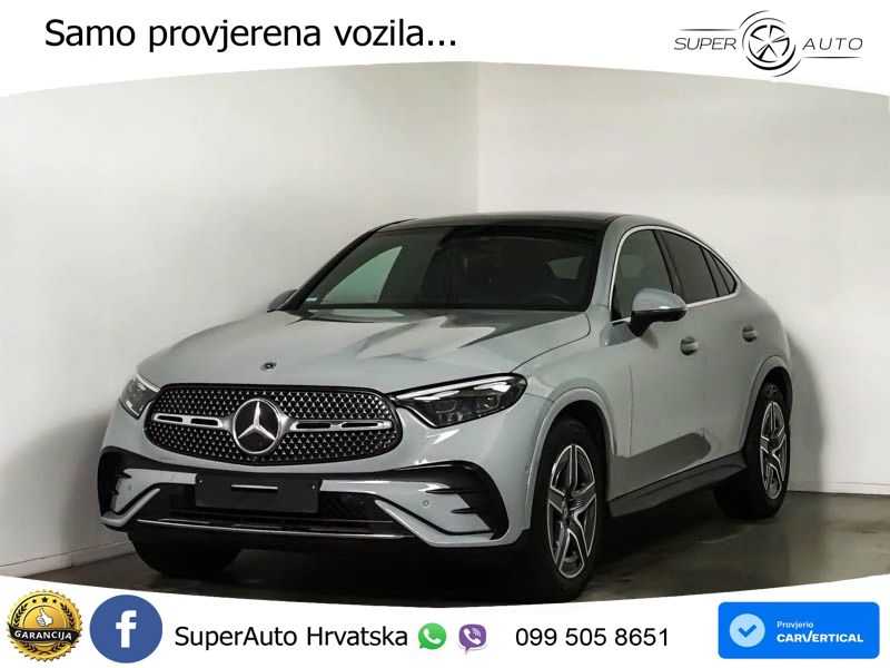 Mercedes GLC Coupe 220d (197 KS) 4MATIC 9G-TRONIC AMG ACC+GR SJED+360+PANO