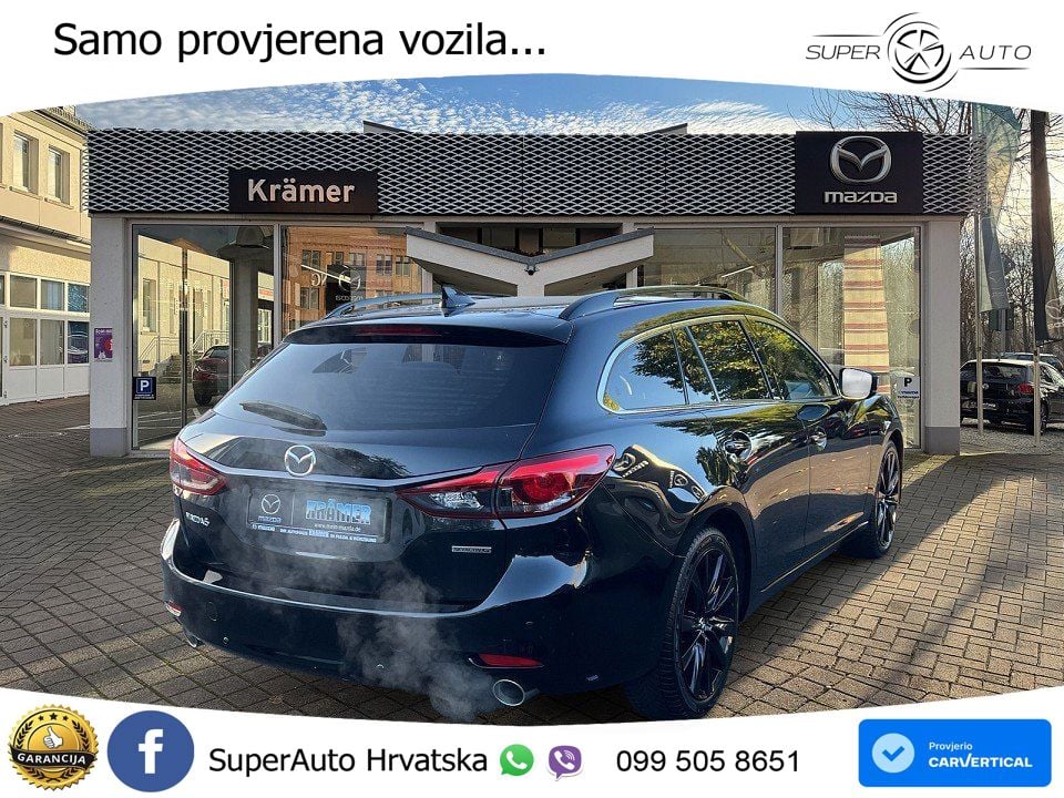 Mazda 6 Sport Combi 2.5 SKYACTIV-G (194 KS) SKYACTIV-Drive LED+GR SJED+ACC