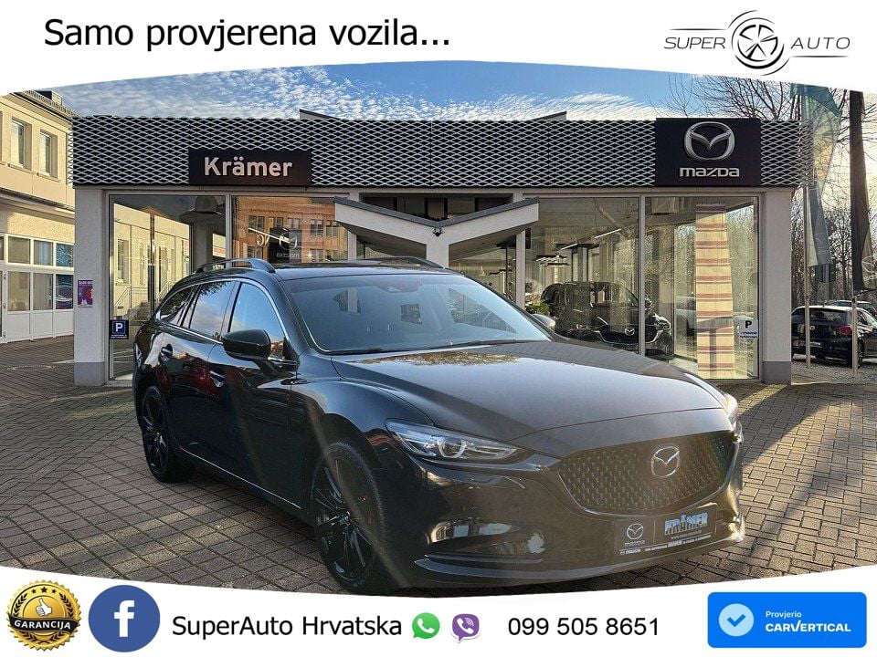 Mazda 6 Sport Combi 2.5 SKYACTIV-G (194 KS) SKYACTIV-Drive LED+GR SJED+ACC