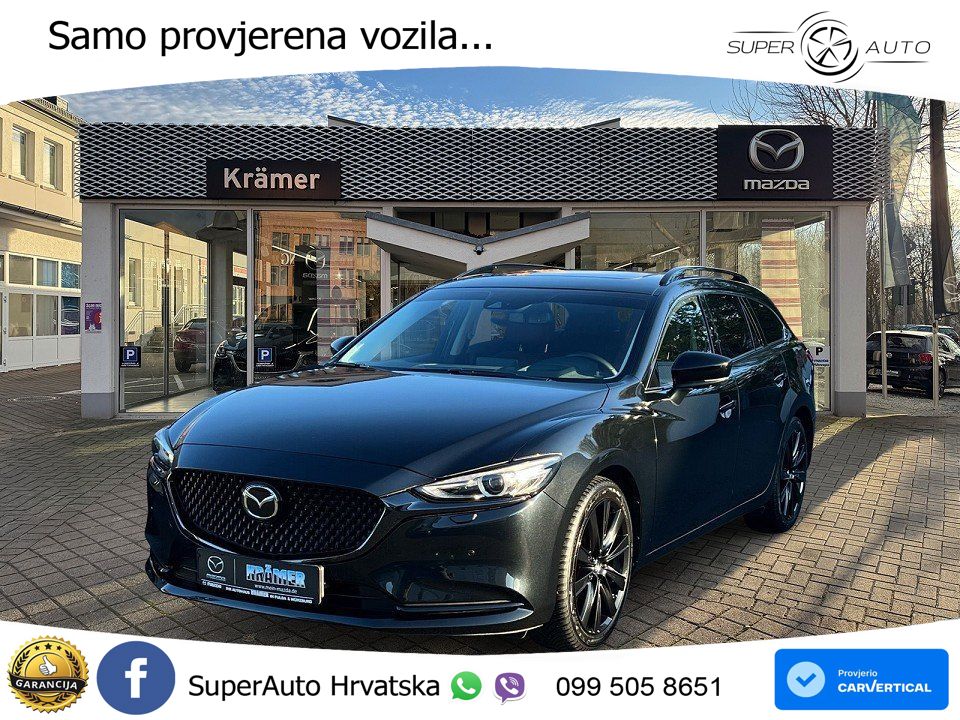 Mazda 6 Sport Combi 2.5 SKYACTIV-G (194 KS) SKYACTIV-Drive LED+GR SJED+ACC