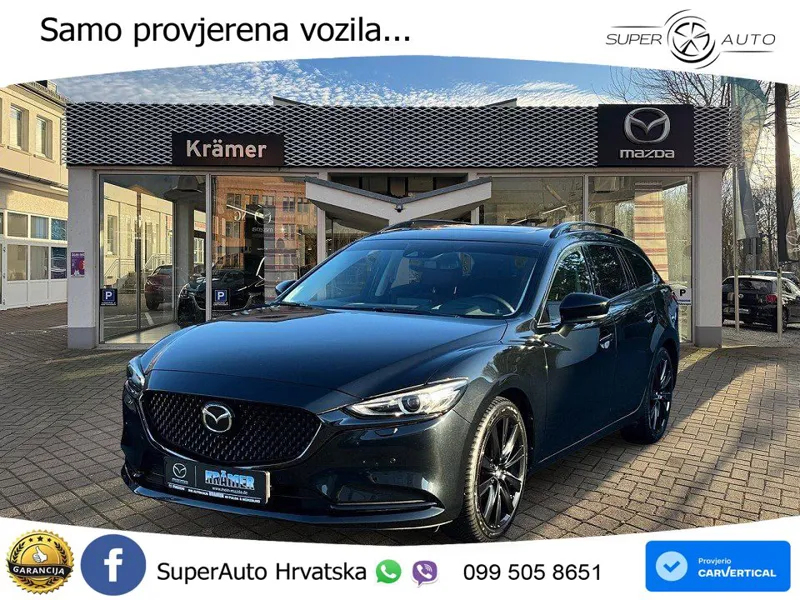 Mazda 6 Sport Combi 2.5 SKYACTIV-G (194 KS) SKYACTIV-Drive LED+GR SJED+ACC