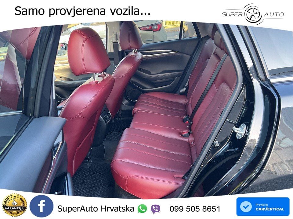 Mazda 6 Sport Combi 2.5 SKYACTIV-G (194 KS) SKYACTIV-Drive LED+GR SJED+ACC