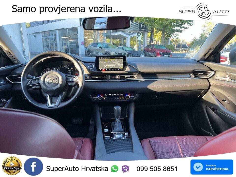 Mazda 6 Sport Combi 2.5 SKYACTIV-G (194 KS) SKYACTIV-Drive LED+GR SJED+ACC