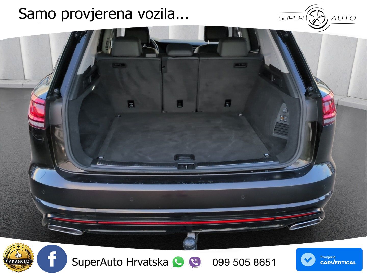 Volkswagen Touareg 3.0 V6 TDI (231 KS) 4MOTION Tiptronic R-Line ZRAČNI+ACC+4xGR SJED+KAM