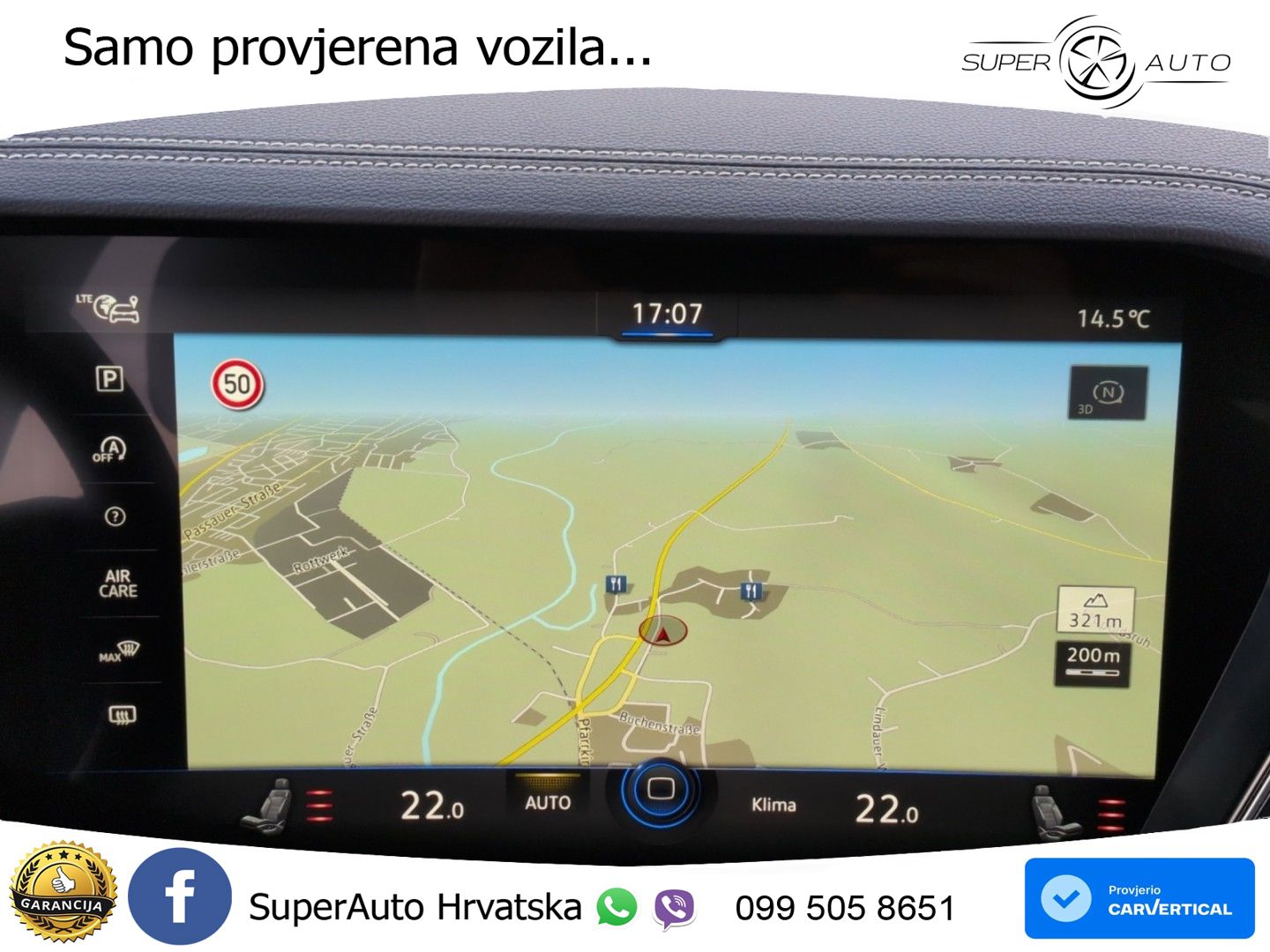 Volkswagen Touareg 3.0 V6 TDI (231 KS) 4MOTION Tiptronic R-Line ZRAČNI+ACC+4xGR SJED+KAM