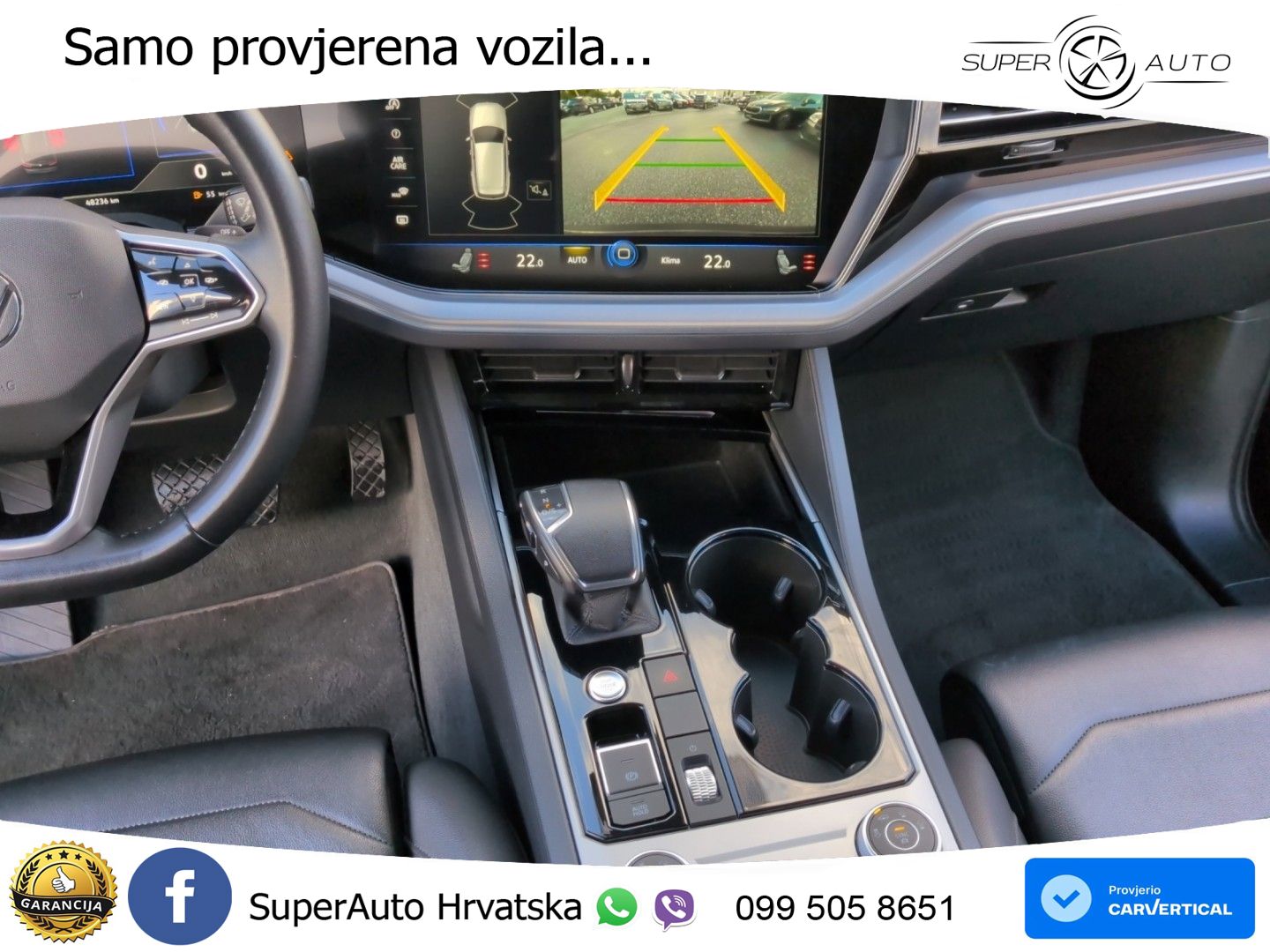 Volkswagen Touareg 3.0 V6 TDI (231 KS) 4MOTION Tiptronic R-Line ZRAČNI+ACC+4xGR SJED+KAM