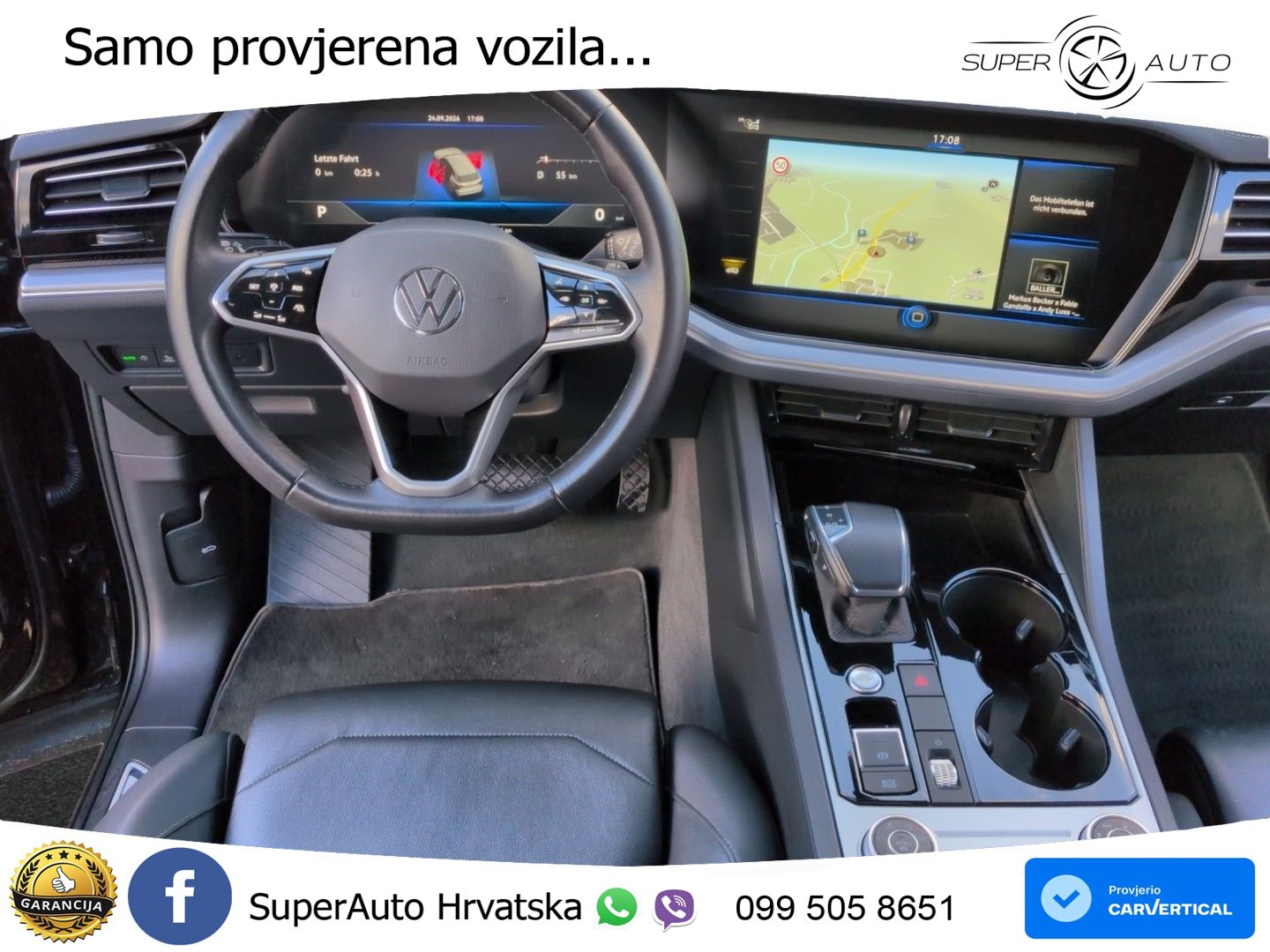 Volkswagen Touareg 3.0 V6 TDI (231 KS) 4MOTION Tiptronic R-Line ZRAČNI+ACC+4xGR SJED+KAM