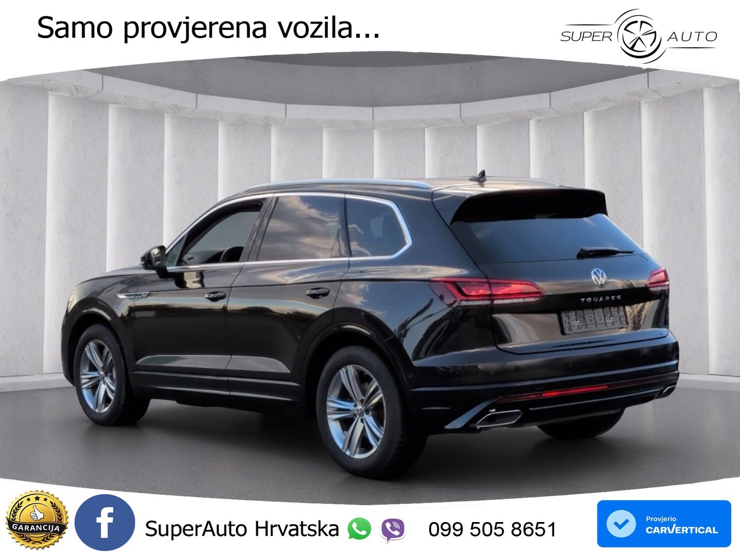 Volkswagen Touareg 3.0 V6 TDI (231 KS) 4MOTION Tiptronic R-Line ZRAČNI+ACC+4xGR SJED+KAM