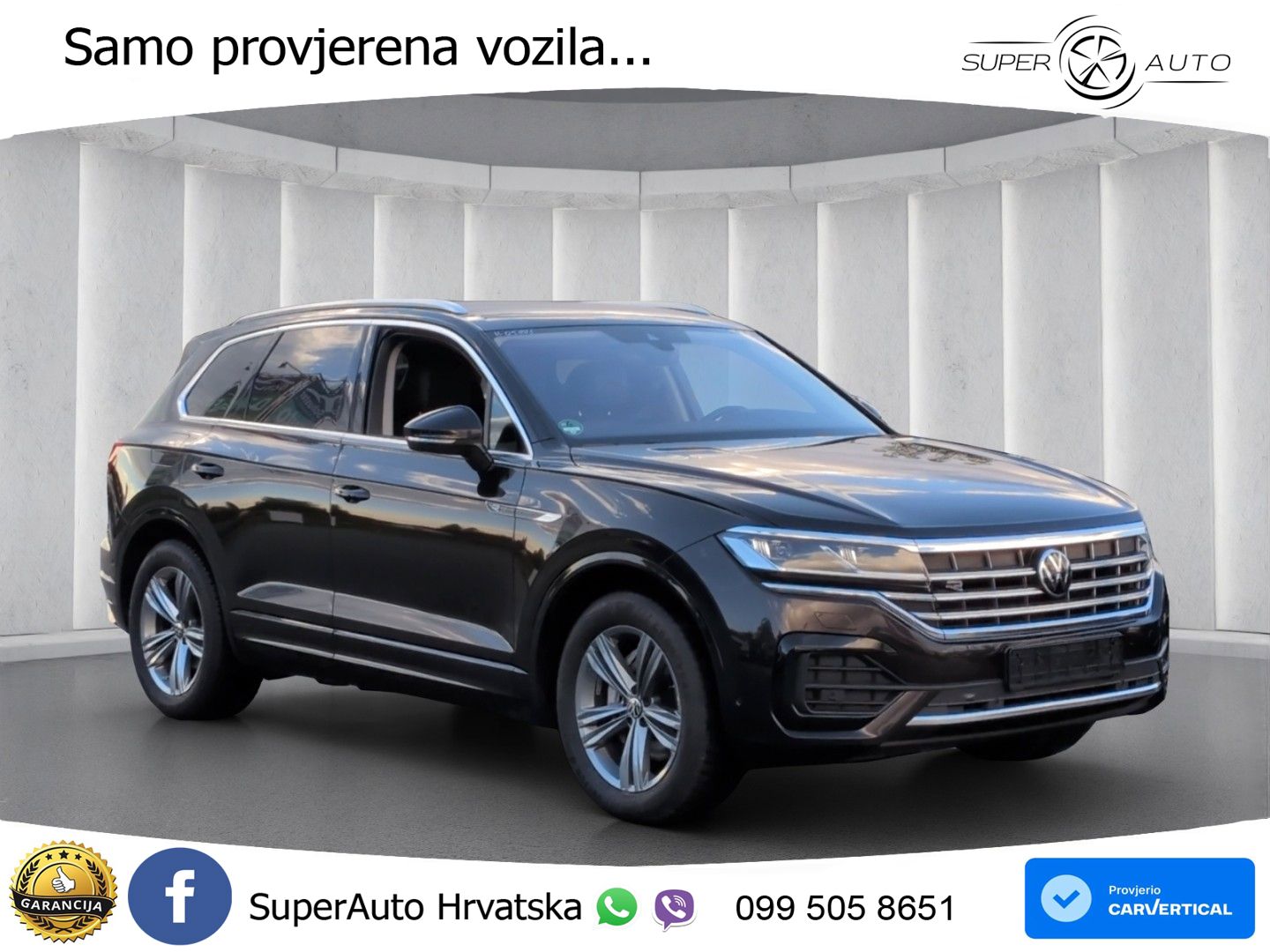 Volkswagen Touareg 3.0 V6 TDI (231 KS) 4MOTION Tiptronic R-Line ZRAČNI+ACC+4xGR SJED+KAM