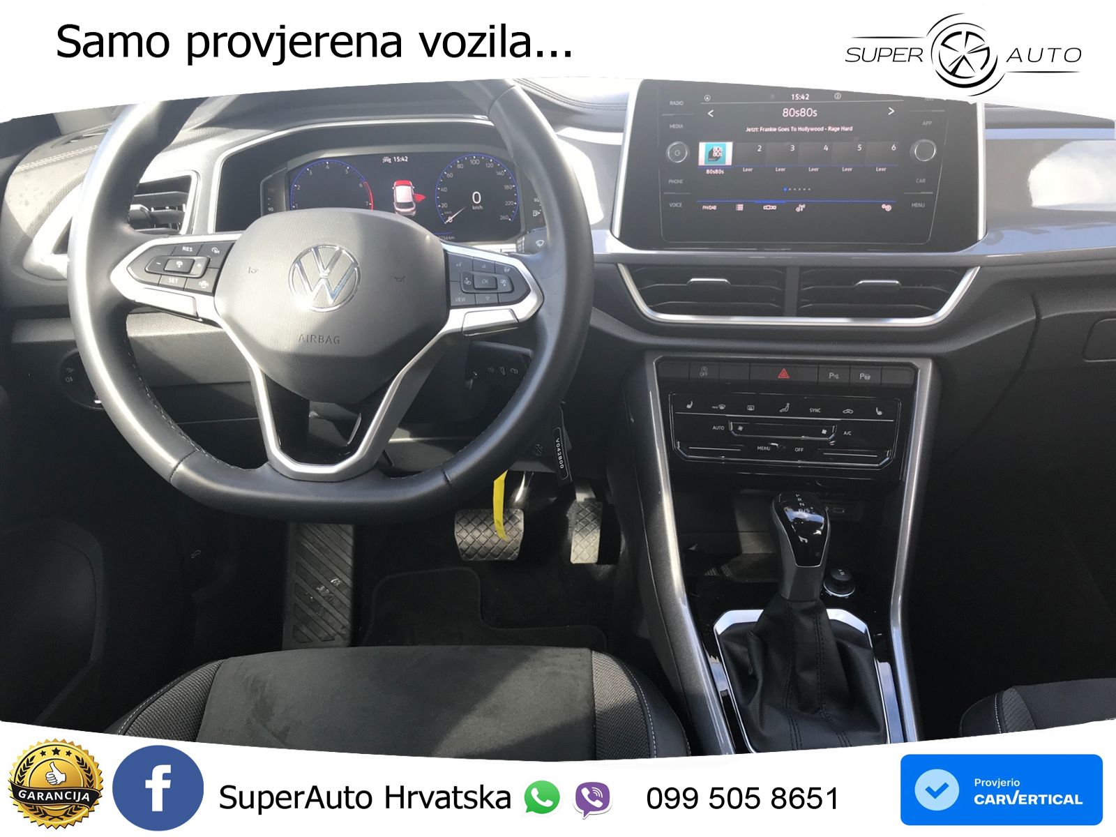 Volkswagen T-Roc 1.5 TSI (150 KS) DSG LED+GR SJED+ACC
