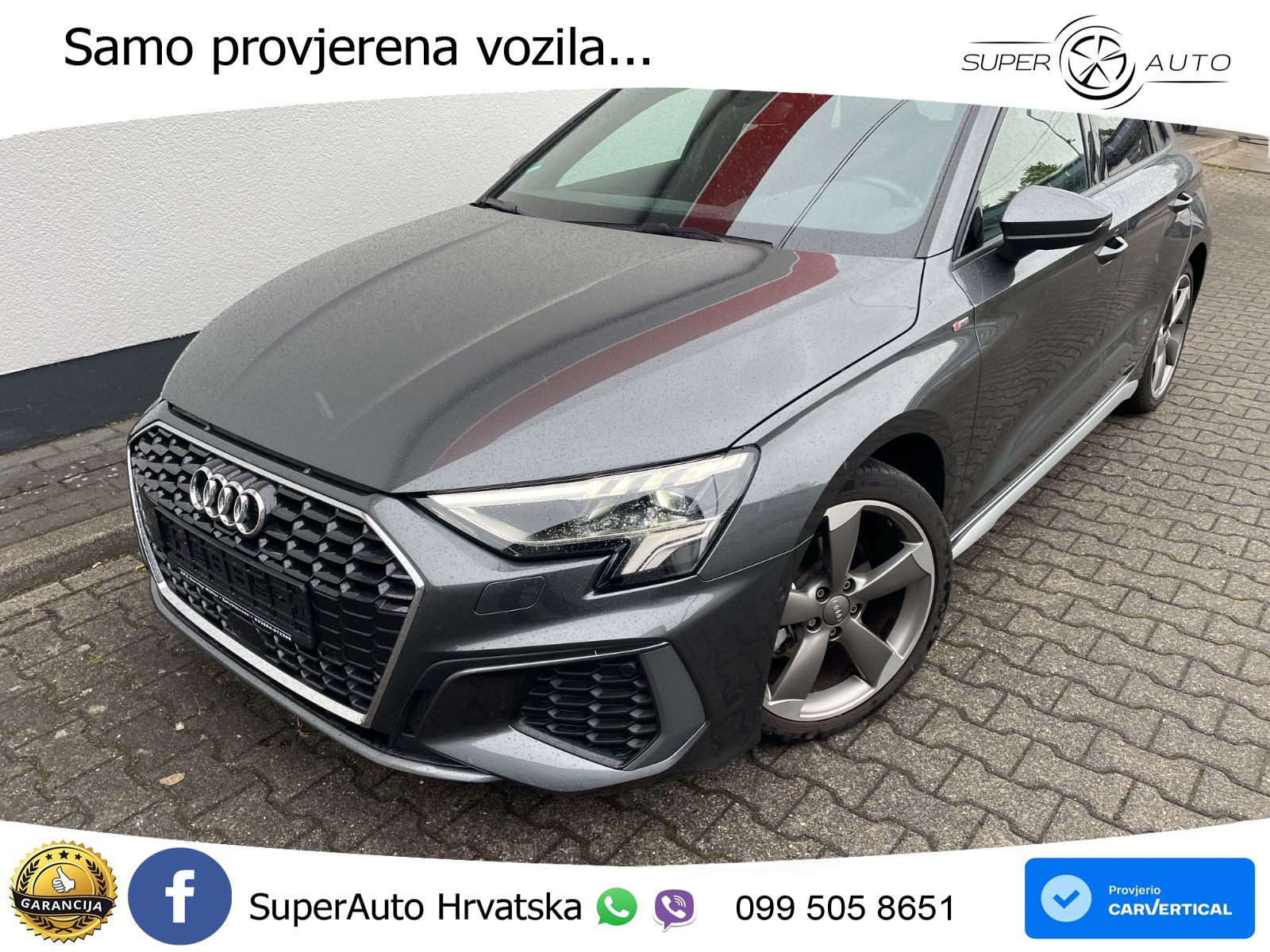 Audi A3 35 TFSI (150 KS) S tronic S line LED+GR SJED+ACC