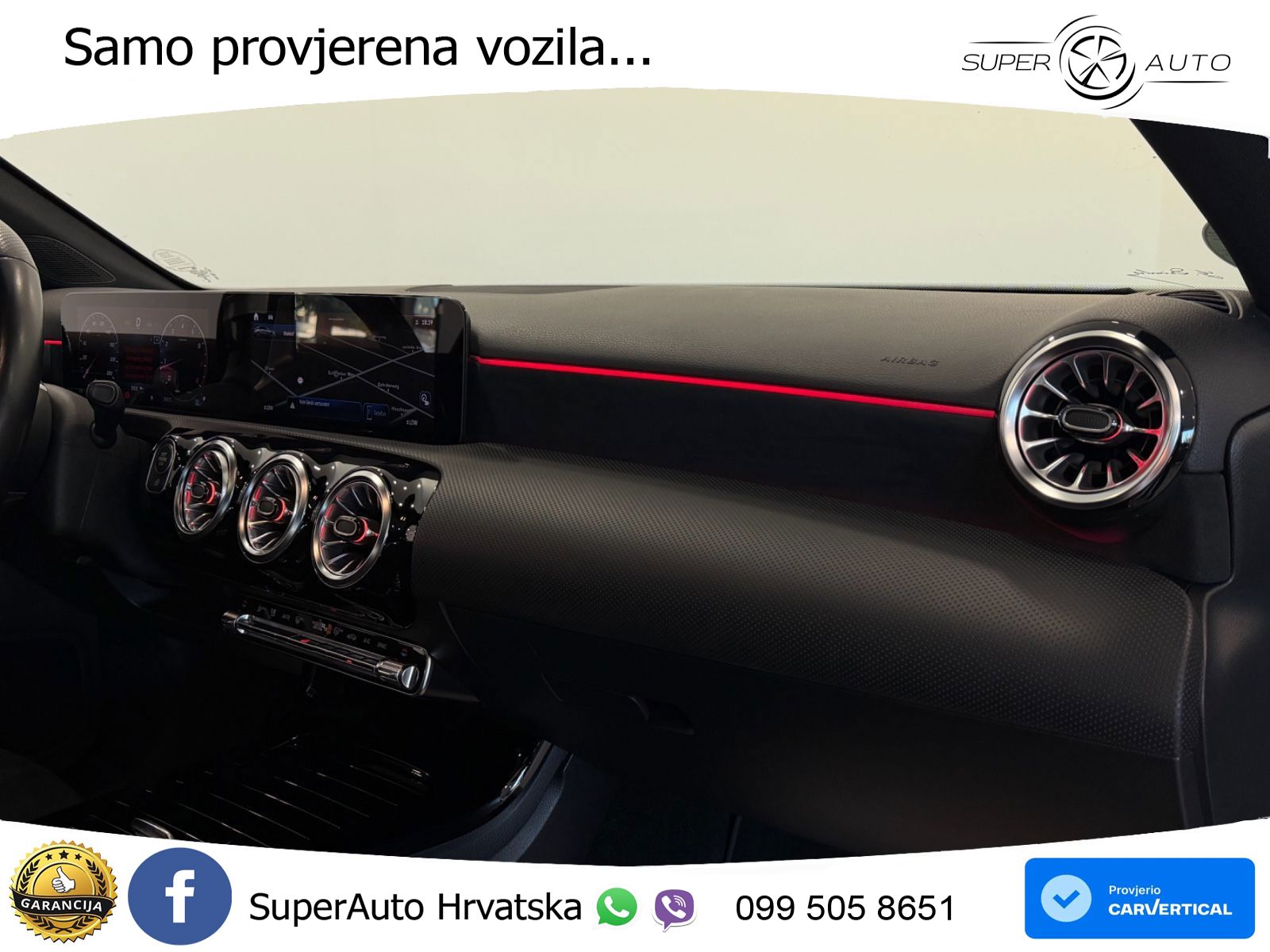 Mercedes-Benz A 200 7G-DCT AMG ACC+HEAD+GR SJED+360+PANO