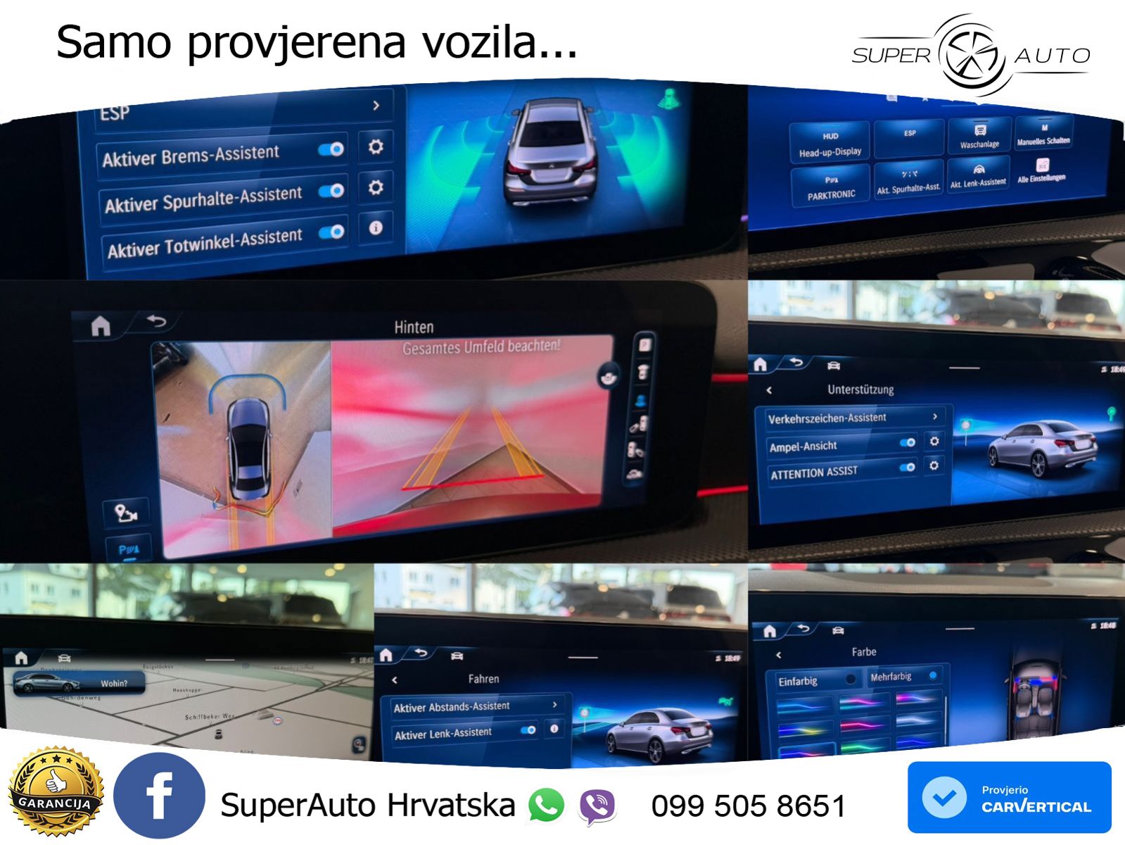 Mercedes-Benz A 200 7G-DCT AMG ACC+HEAD+GR SJED+360+PANO
