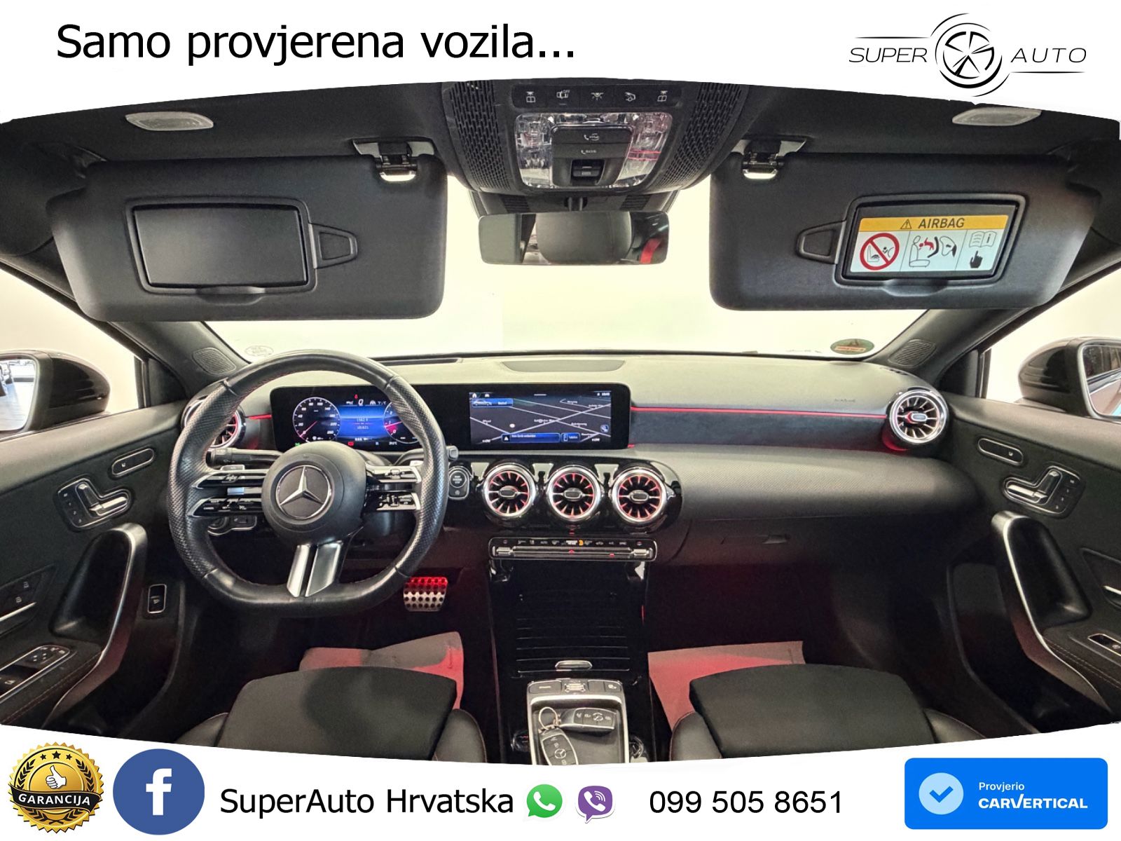 Mercedes-Benz A 200 7G-DCT AMG ACC+HEAD+GR SJED+360+PANO