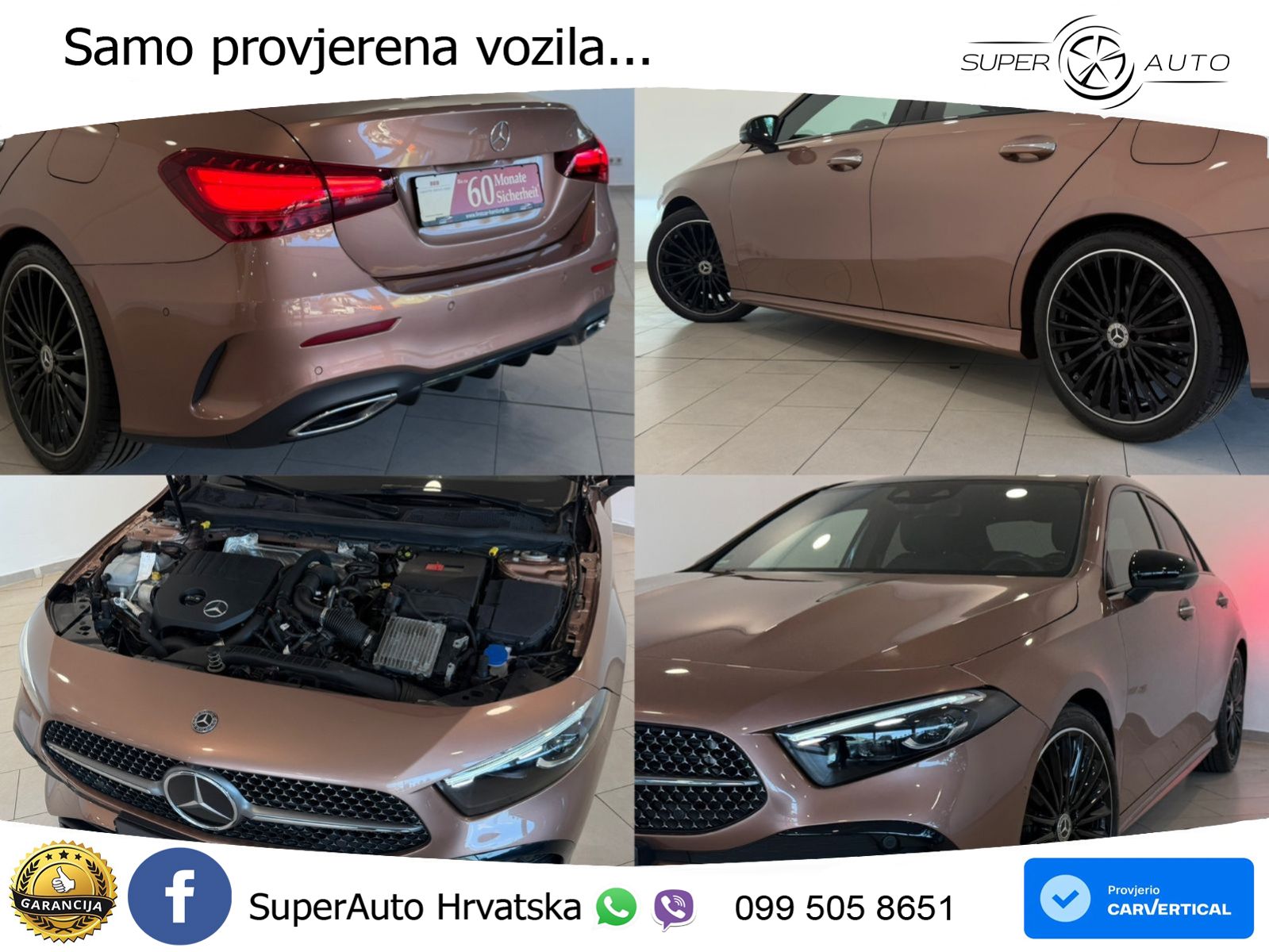 Mercedes-Benz A 200 7G-DCT AMG ACC+HEAD+GR SJED+360+PANO