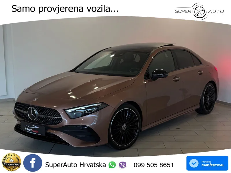 Mercedes-Benz A 200 7G-DCT AMG ACC+HEAD+GR SJED+360+PANO