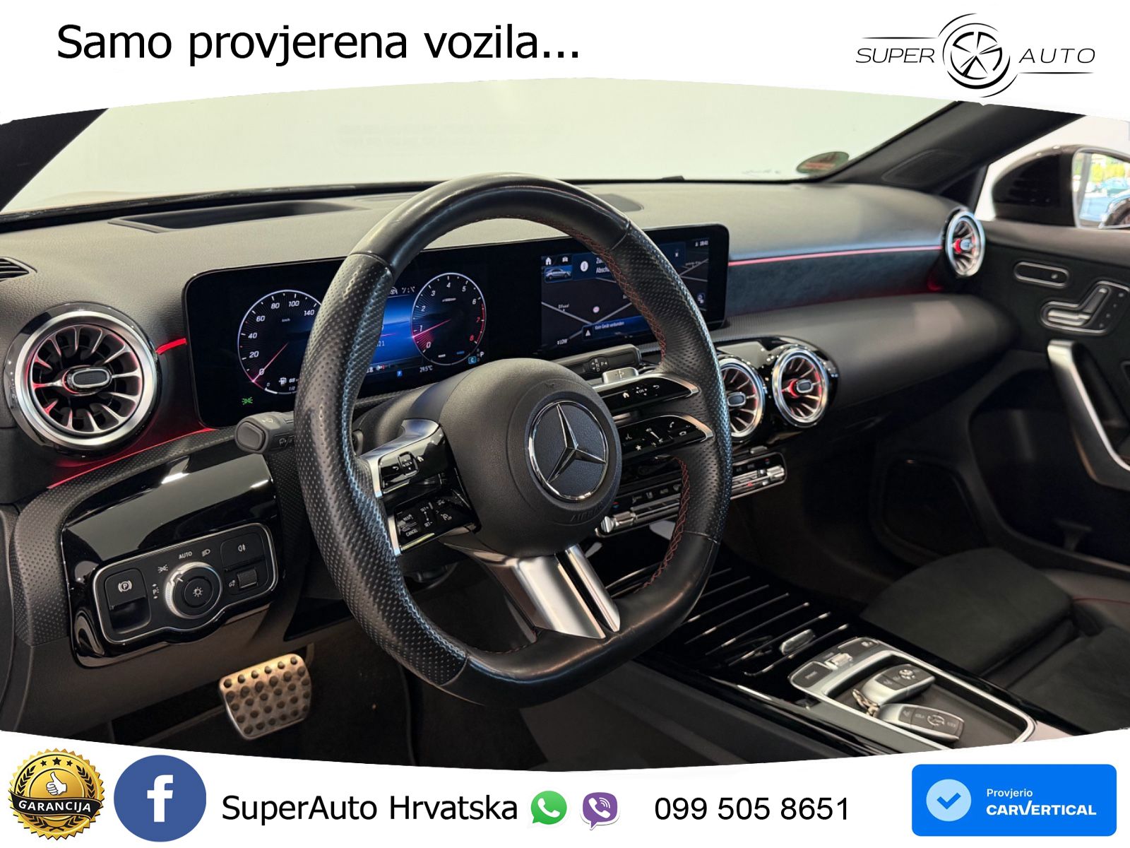 Mercedes-Benz A 200 7G-DCT AMG ACC+HEAD+GR SJED+360+PANO