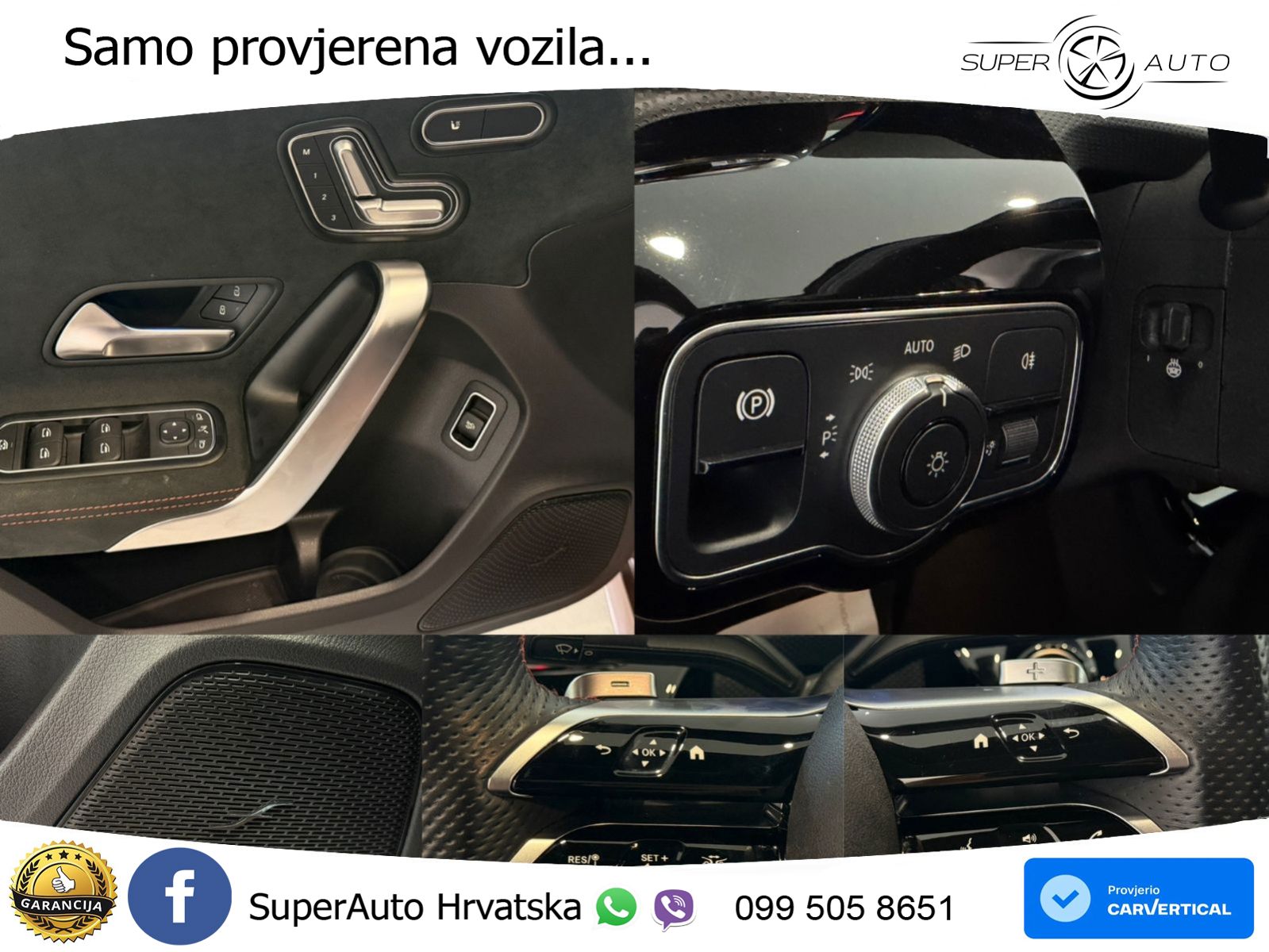 Mercedes-Benz A 200 7G-DCT AMG ACC+HEAD+GR SJED+360+PANO