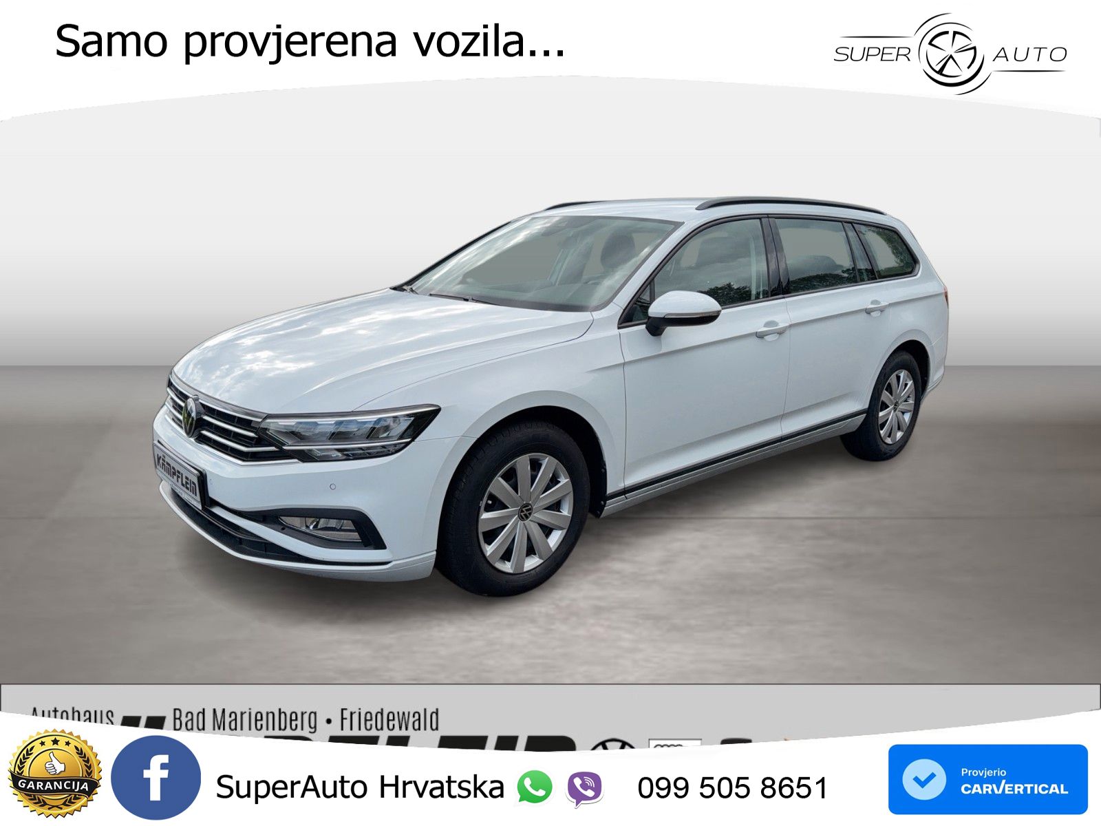 Volkswagen Passat Variant 2.0 TDI (150 KS) DSG LED+GR SJED+ACC