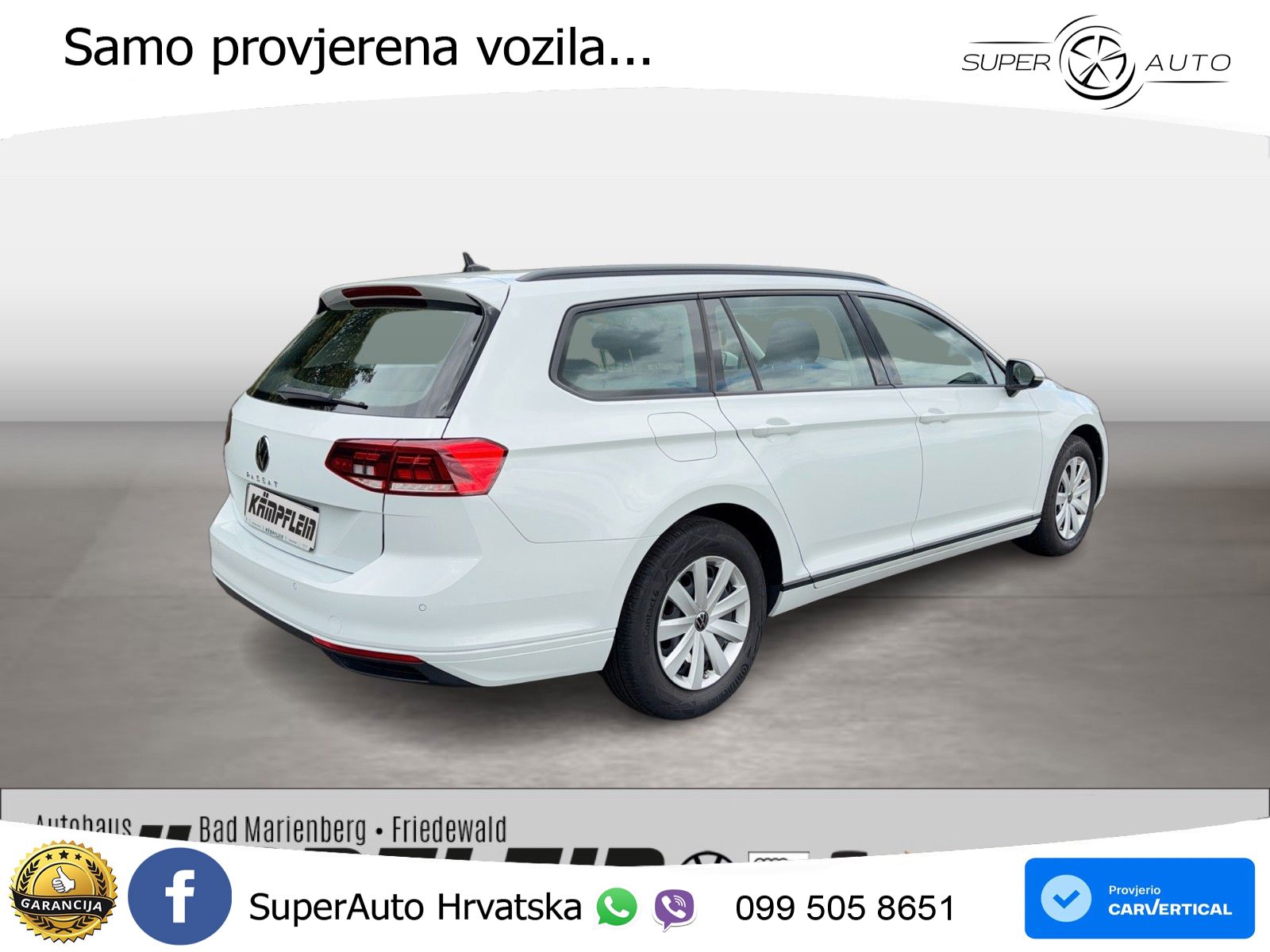 Volkswagen Passat Variant 2.0 TDI (150 KS) DSG LED+GR SJED+ACC